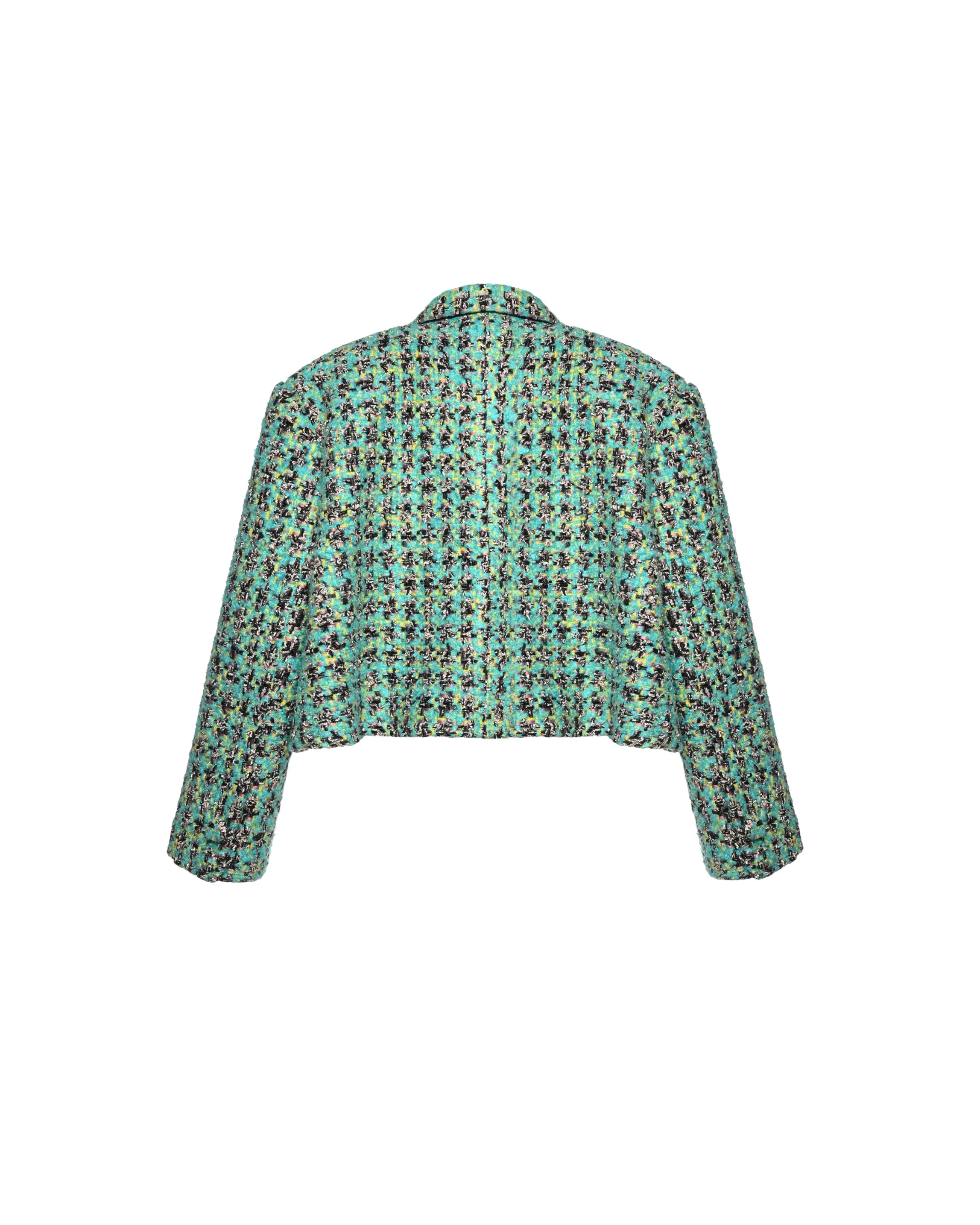 Boa Tweed Blazer Green