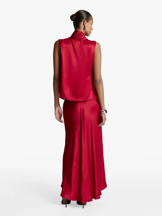 Jill Satin Skirt