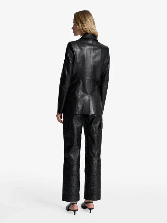 Venus Leather Blazer