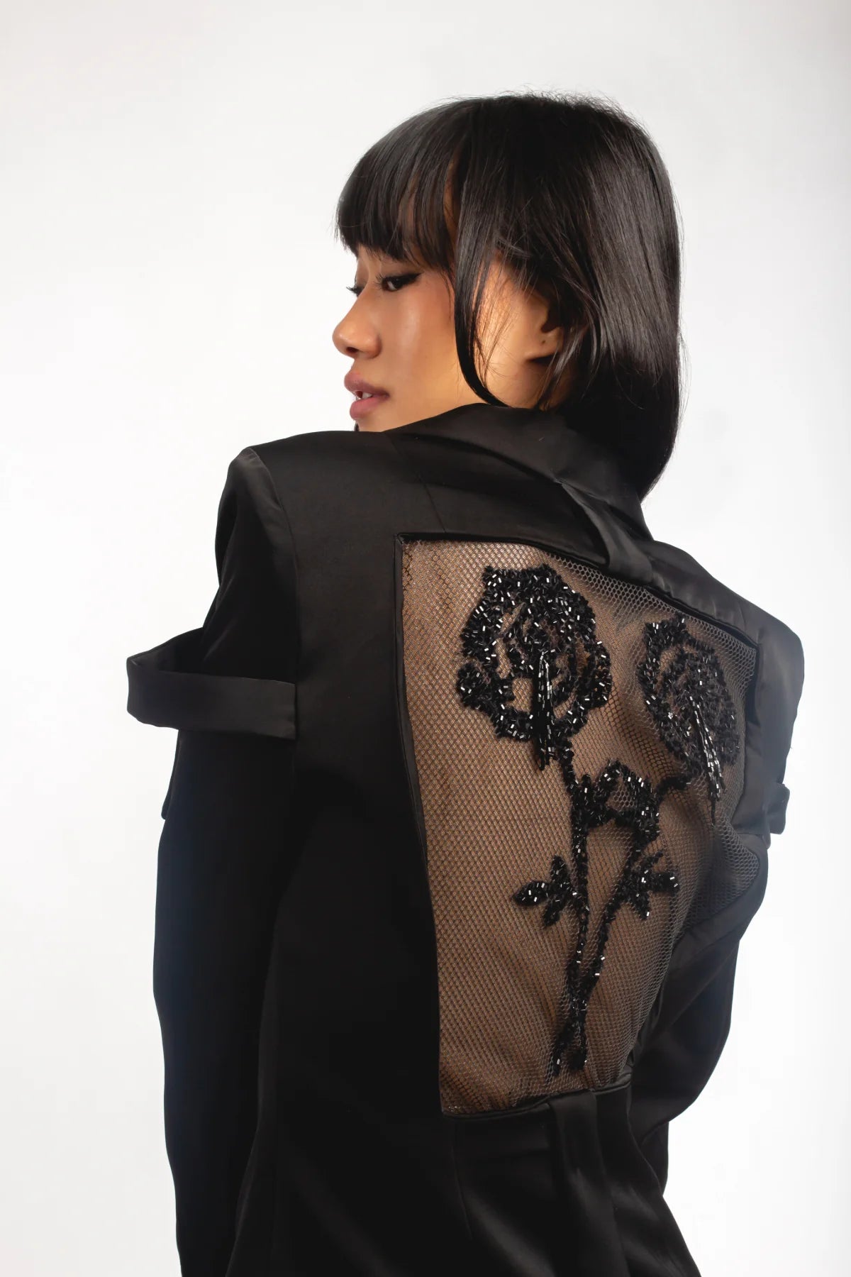 Embroidered Jacket Dress