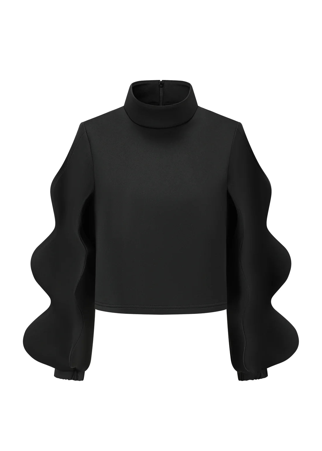 Wave Jumper Black & Grey
