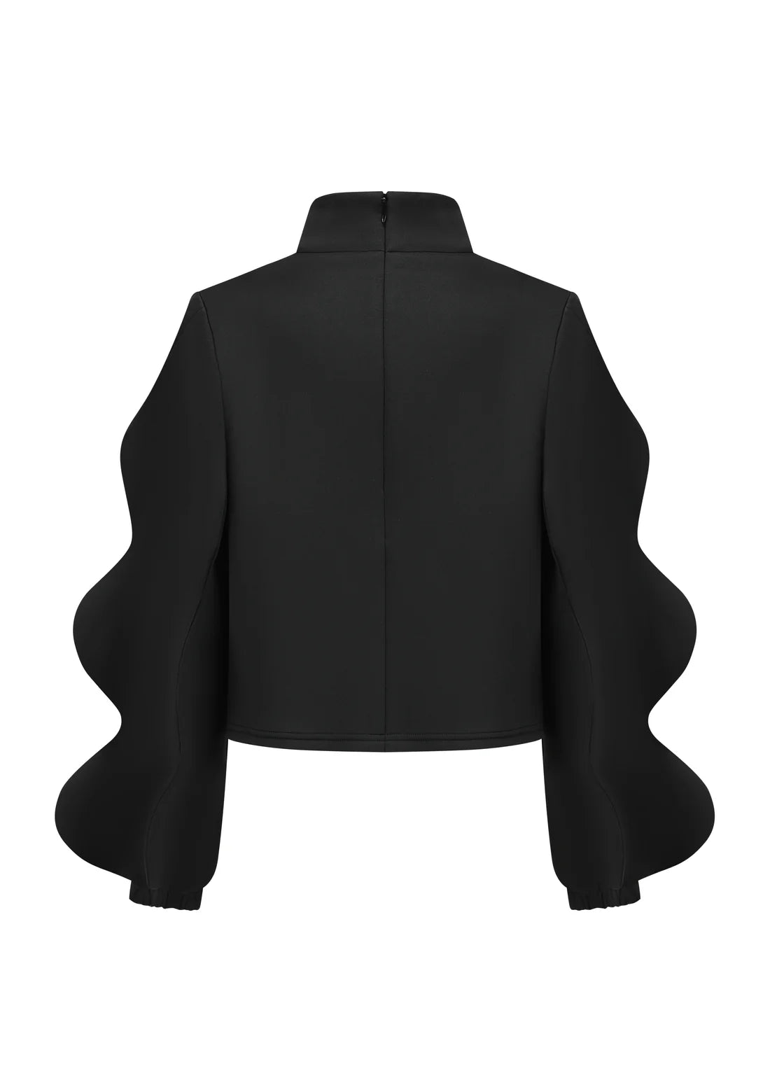 Wave Jumper Black & Grey