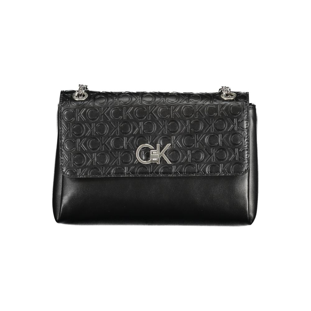 Nero Polyester Women Handbag