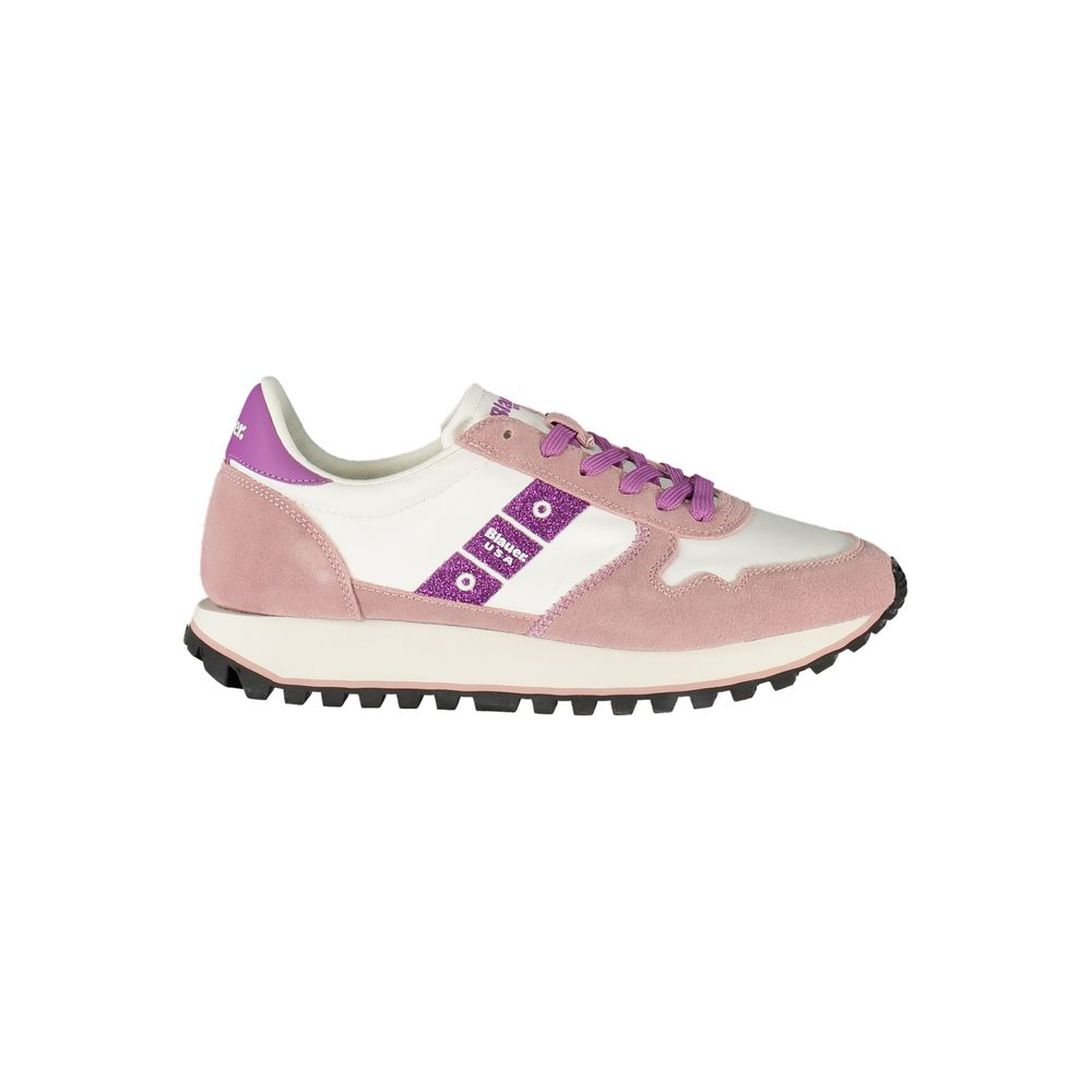 Bianco Polyurethane Women Sneaker