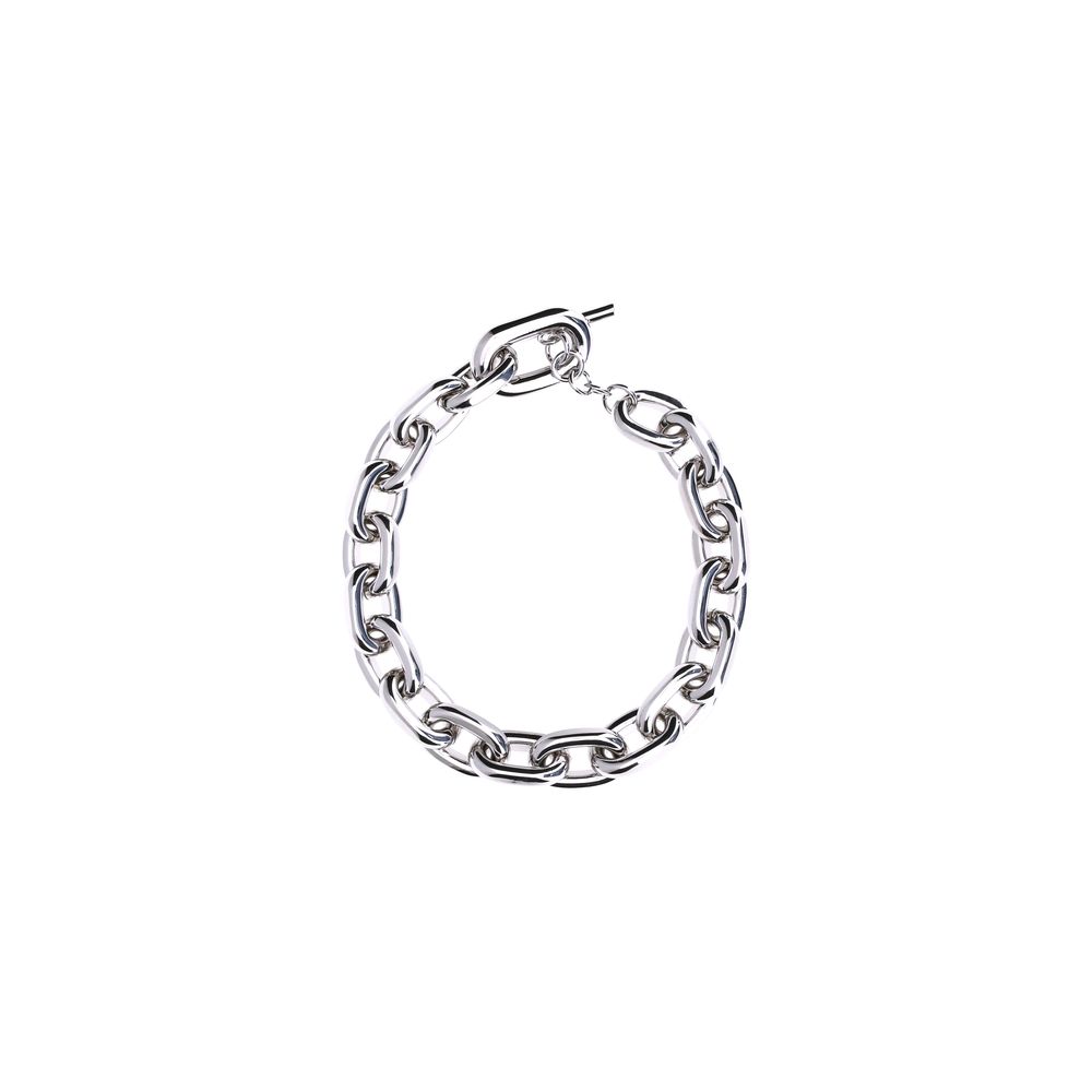 Silver Aluminum Necklace