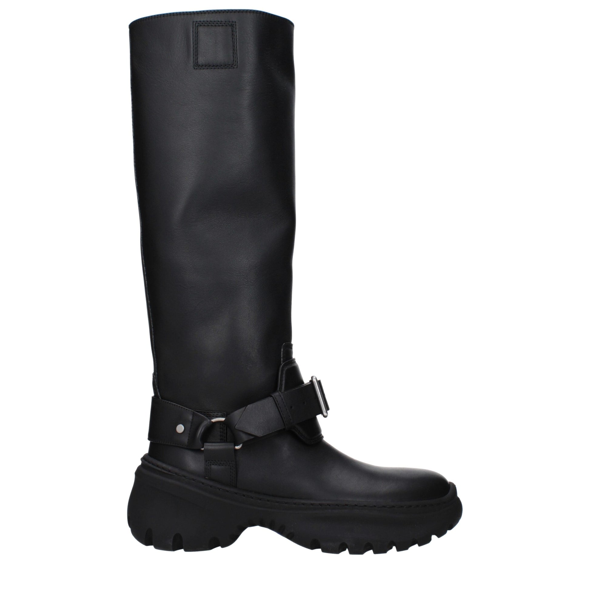Black Leather Boots