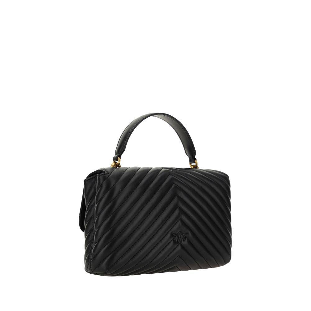 Black Calf Leather Bos Taurus Handbag