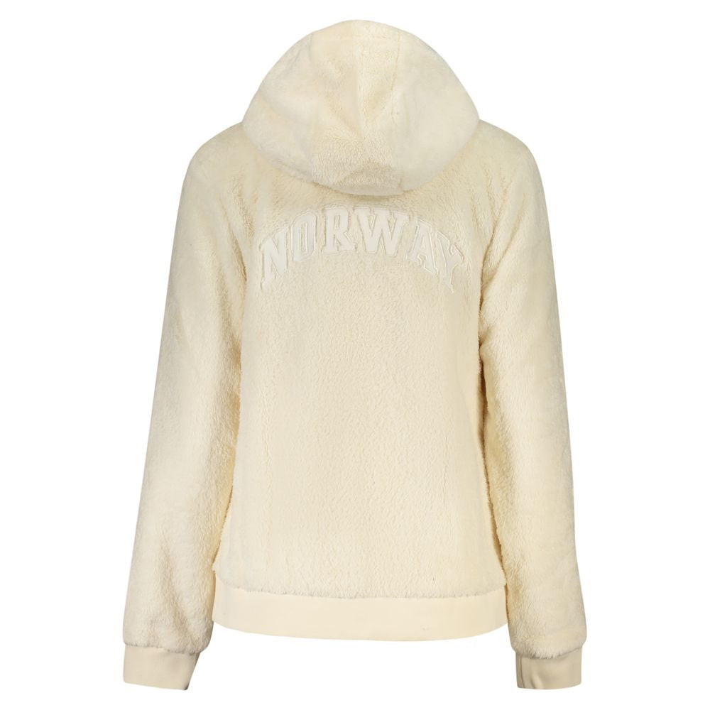 Bianco Polyester Women's Jacket