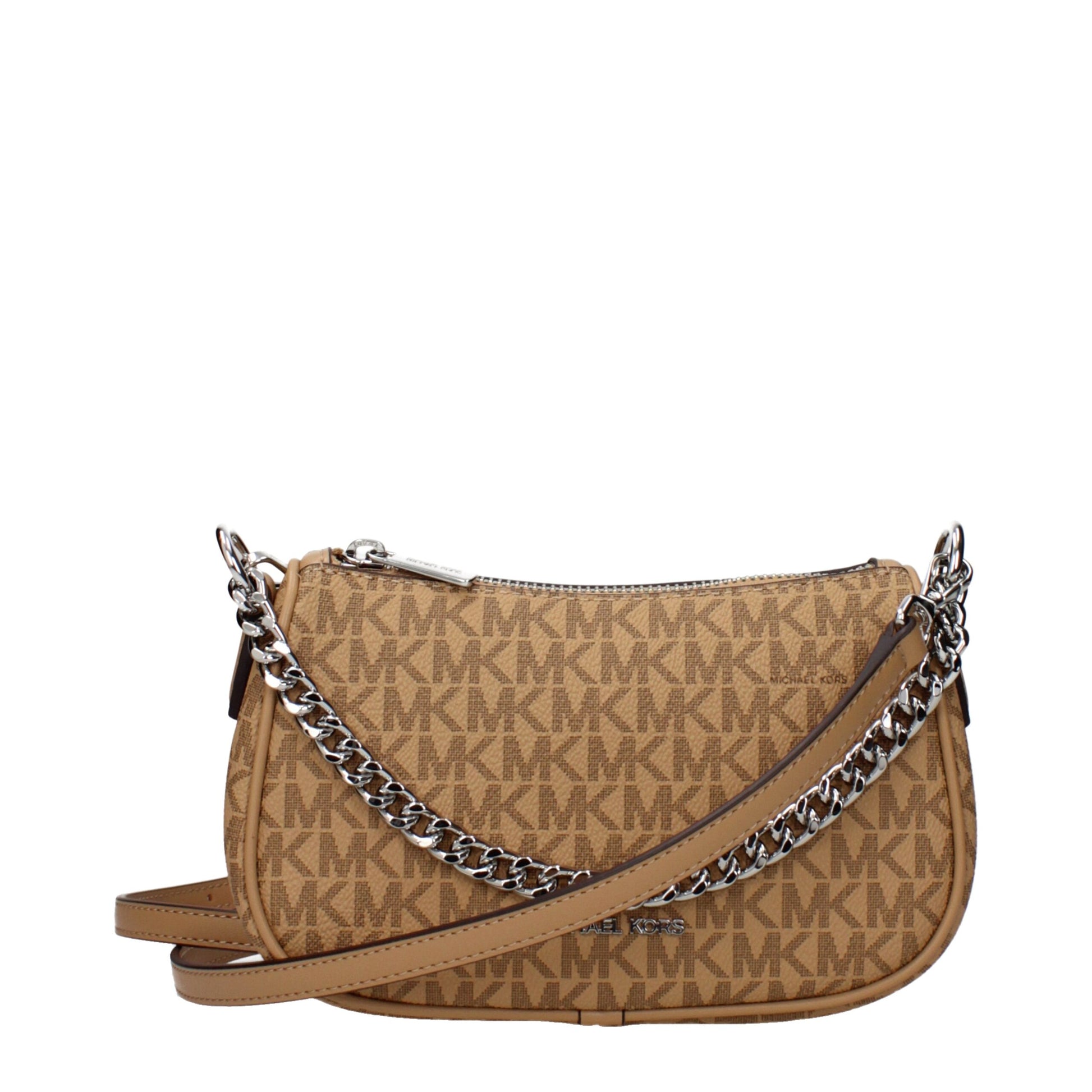 Brown Fabric Handbag