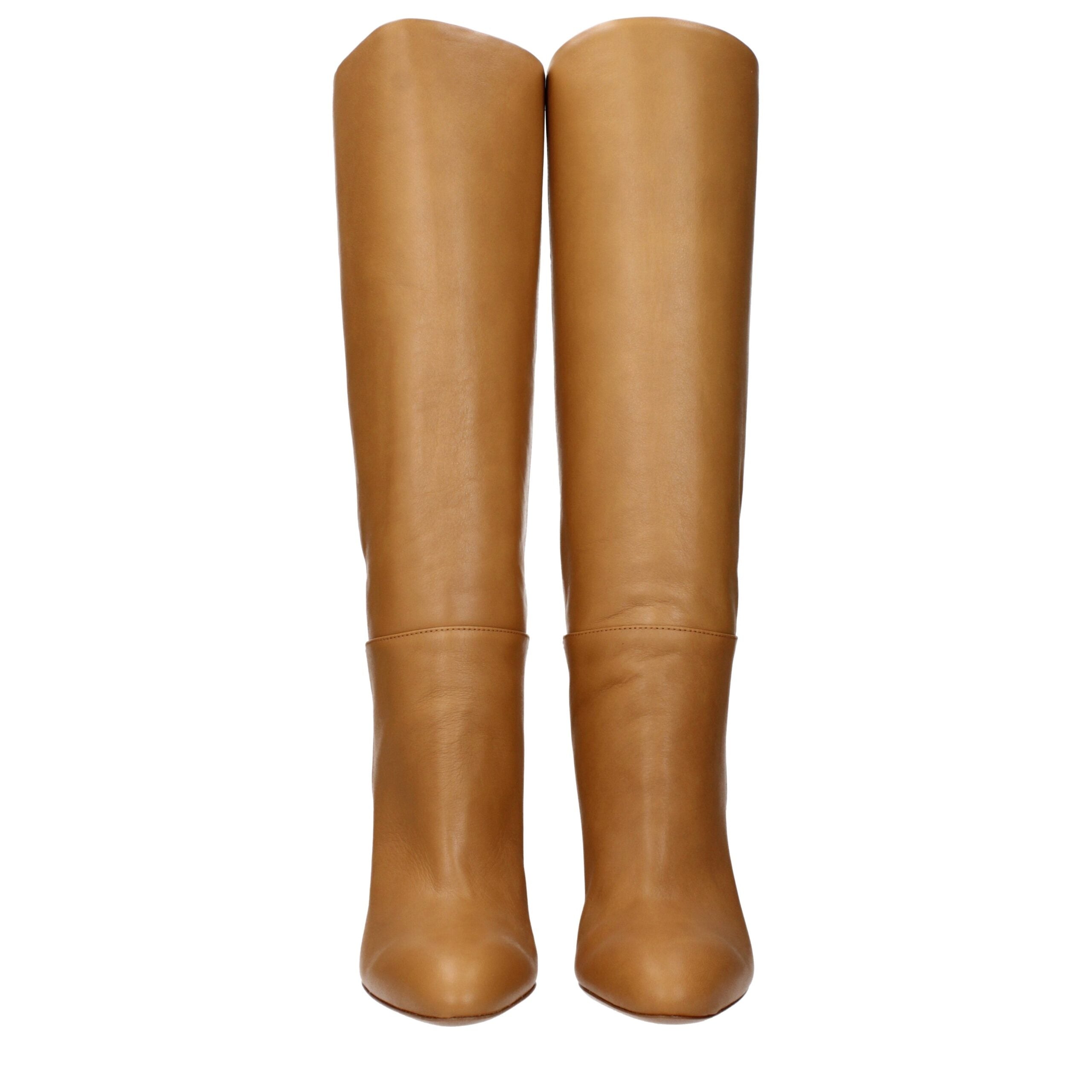Brown Leather Boots
