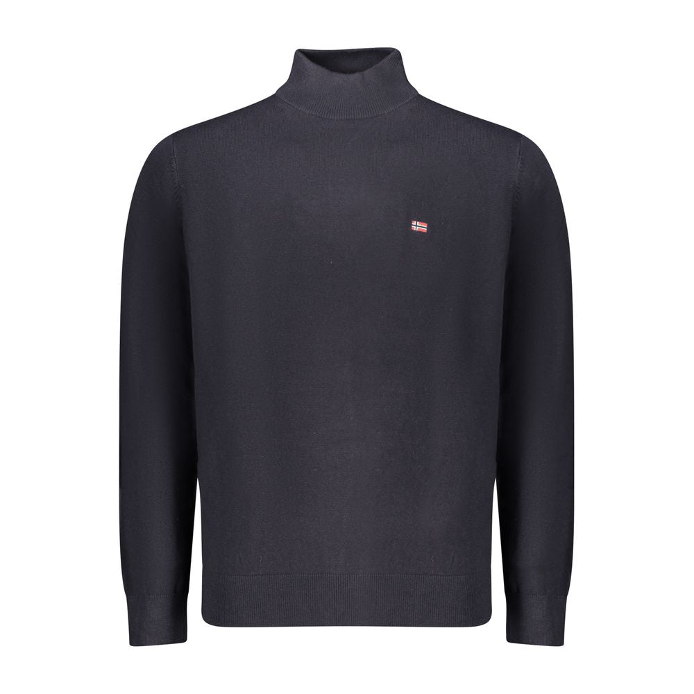 Blue Wool Men's Sweater