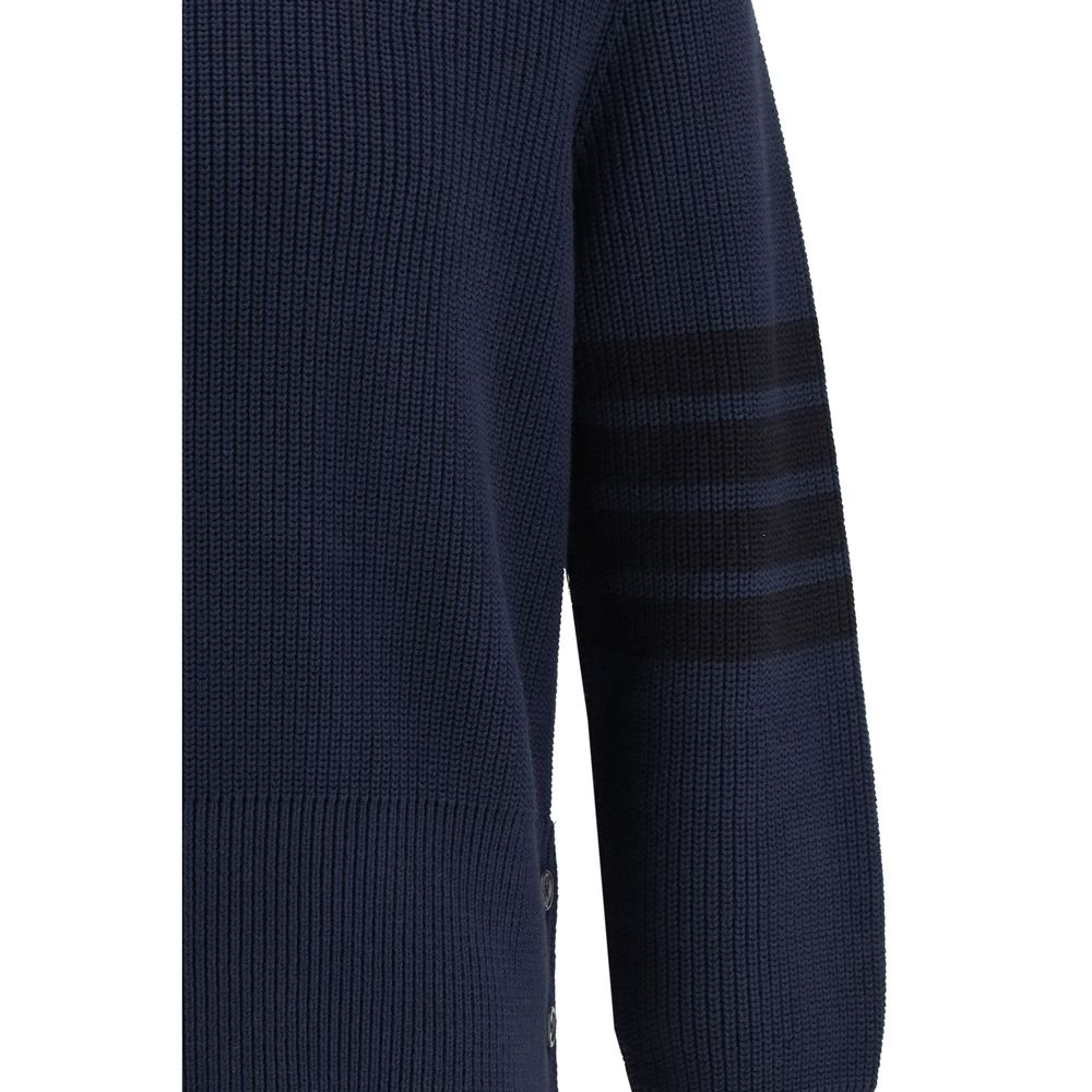 Blue Cotton Sweatshirt