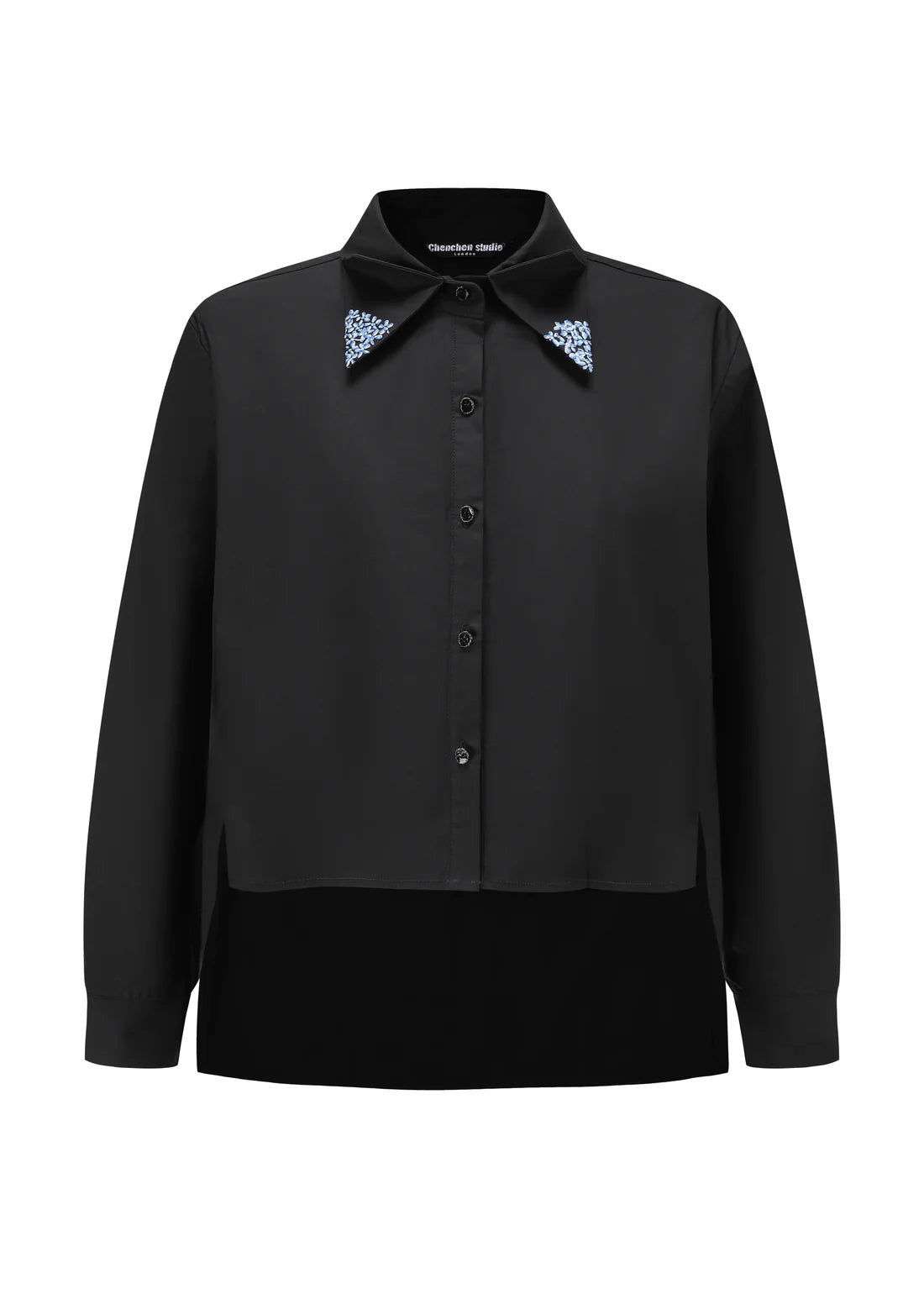 French Silk Ribbon Embroidery Blouse