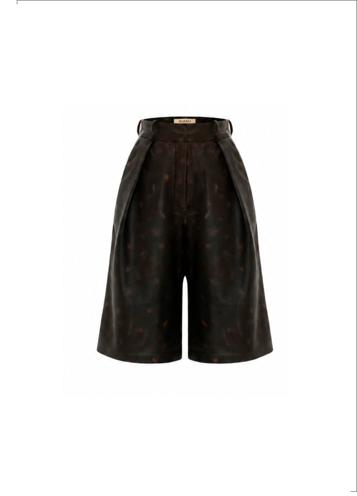 Lou Leather Shorts