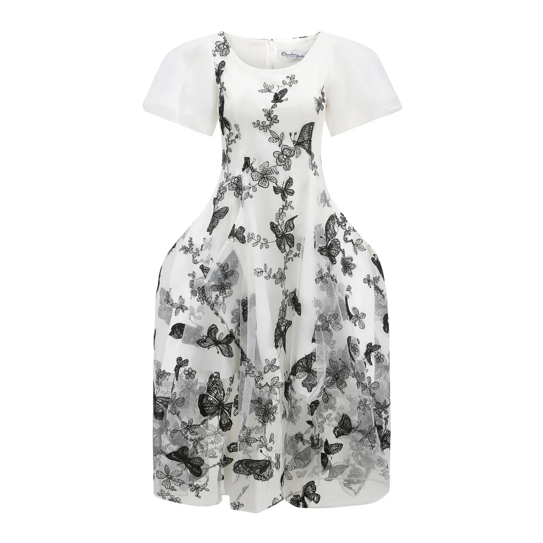 Butterfly Dress - White Or Black
