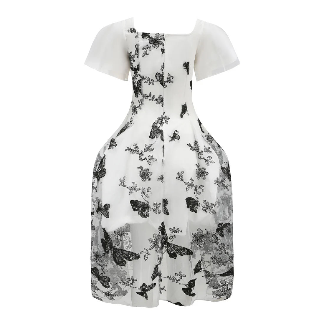 Butterfly Dress - White Or Black