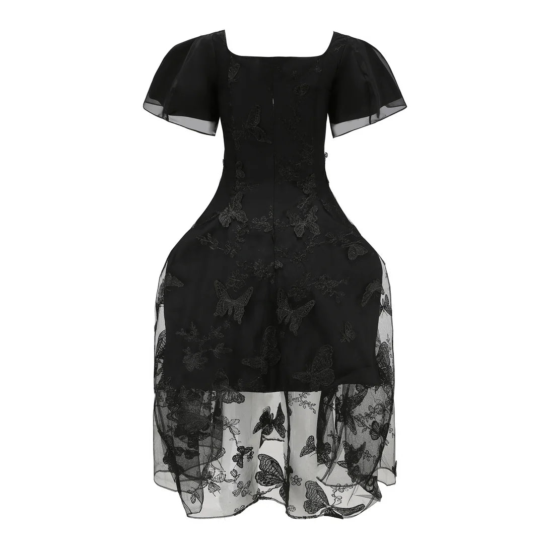 Butterfly Dress - White Or Black