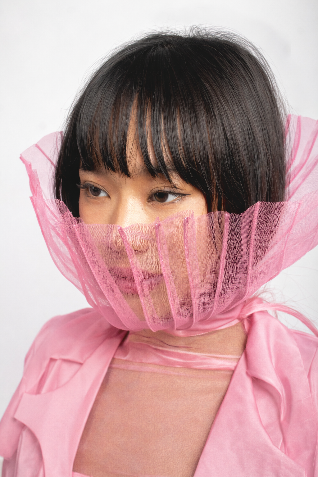 Pink Peplum Style Jacket