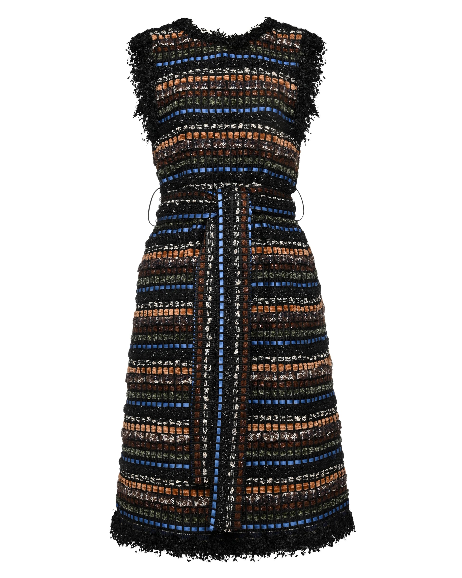 Tweed Brown Dress