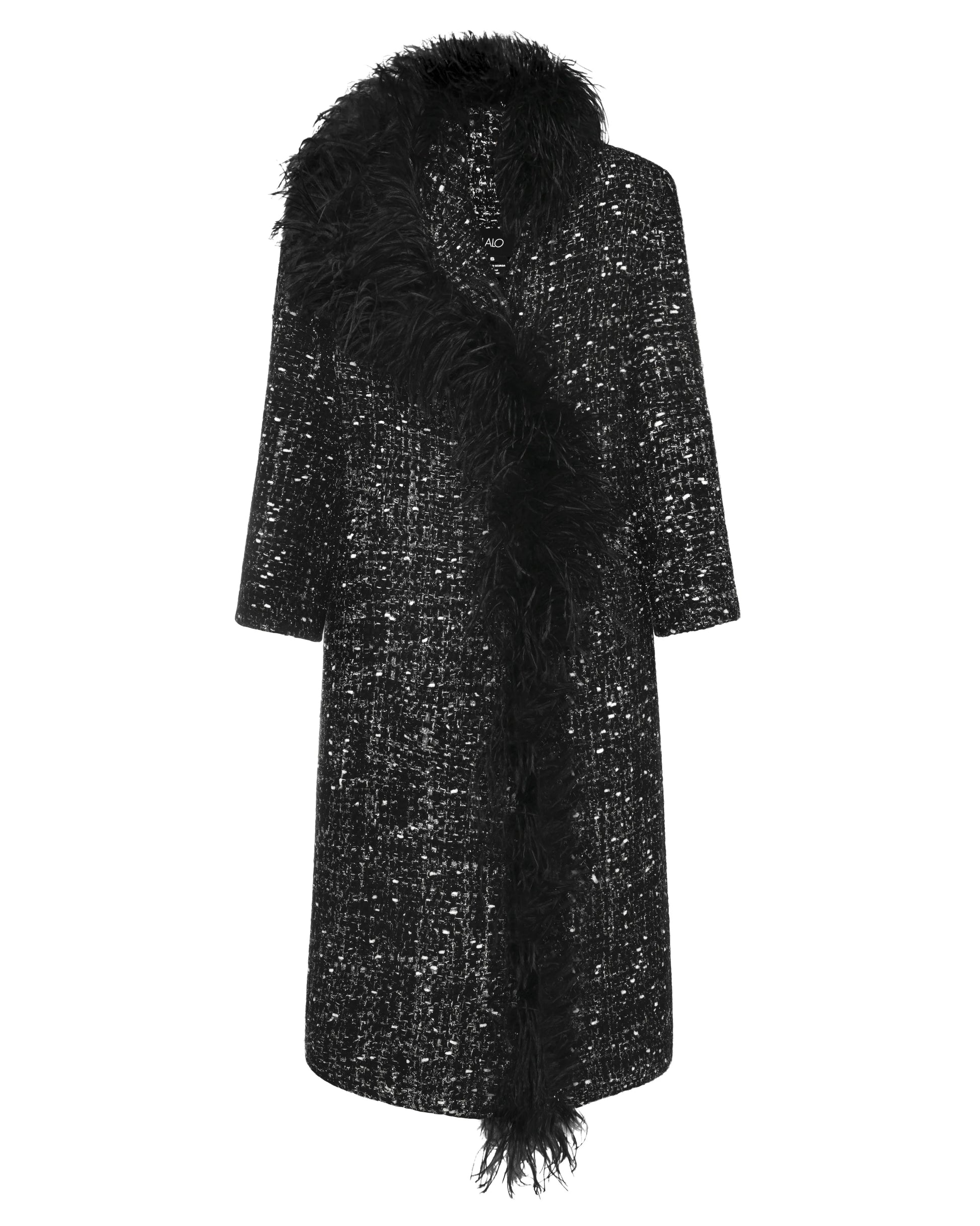 Boa Tweed Coat