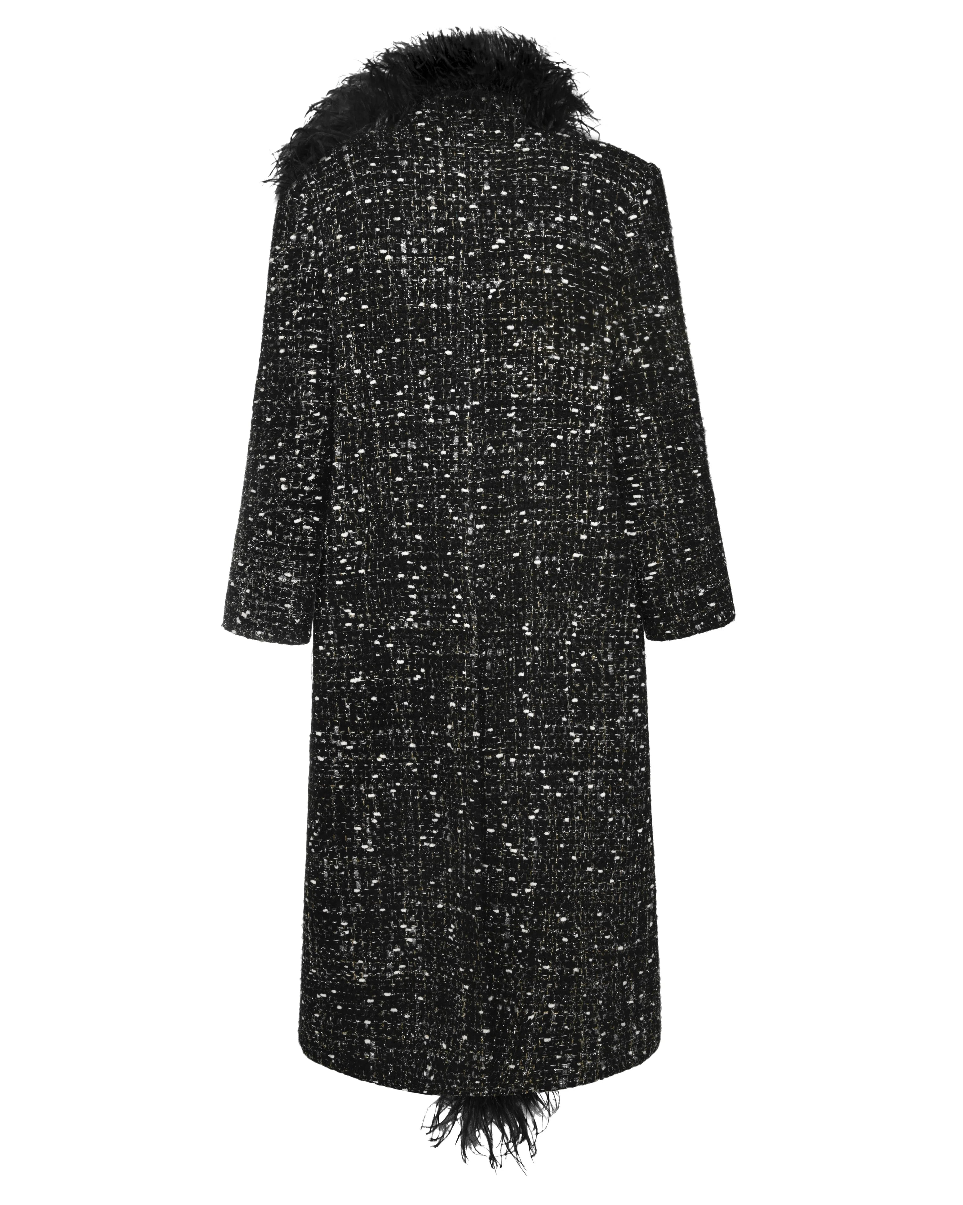 Boa Tweed Coat