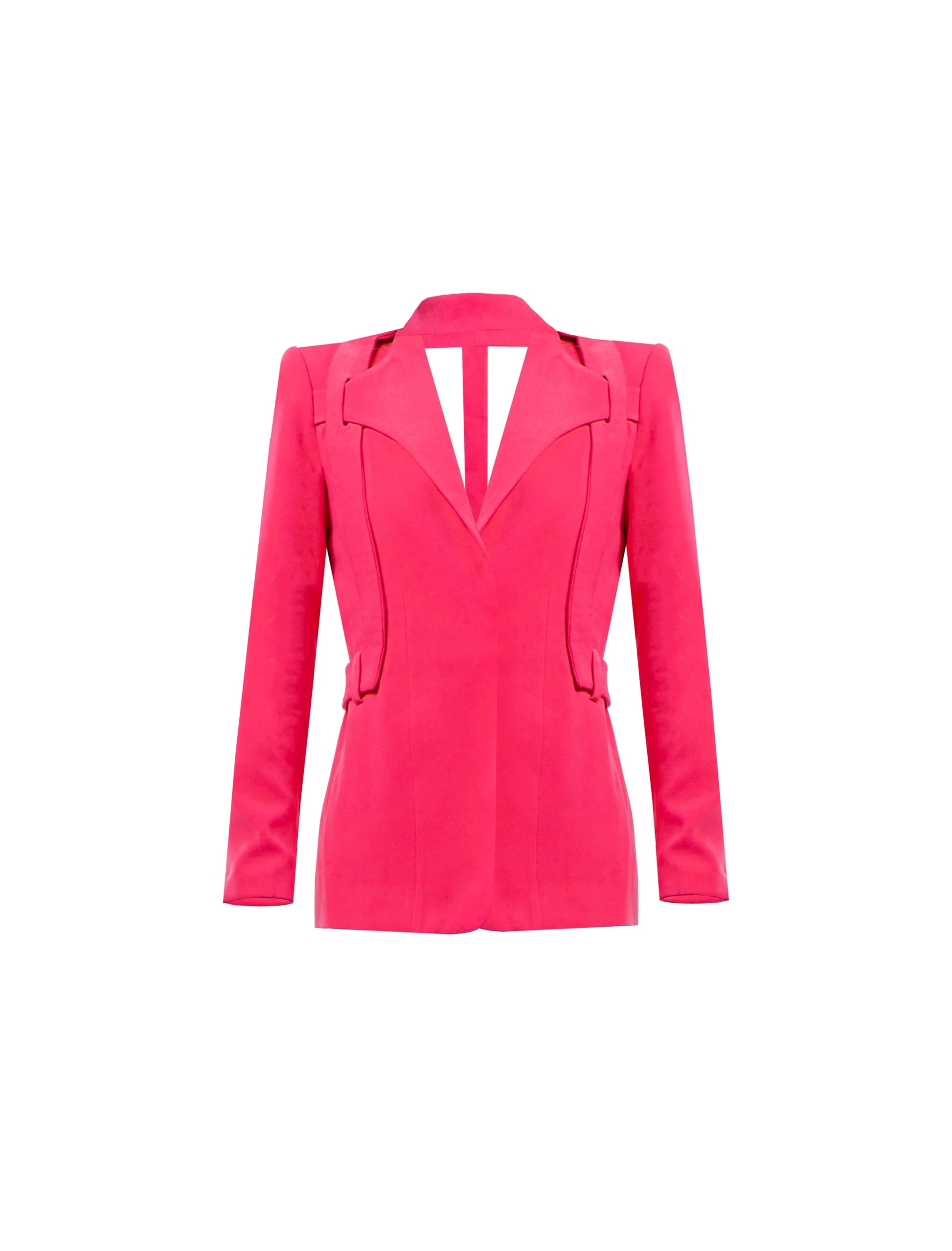 Cut-Out Back Statement Jacket