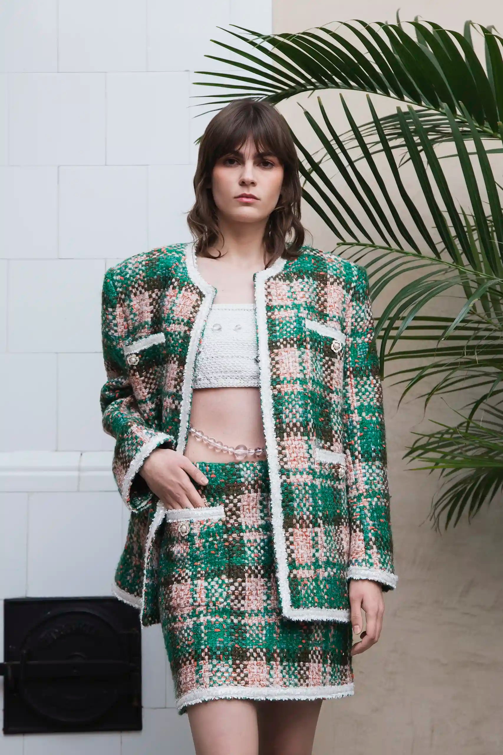 Vintage Green Jacket