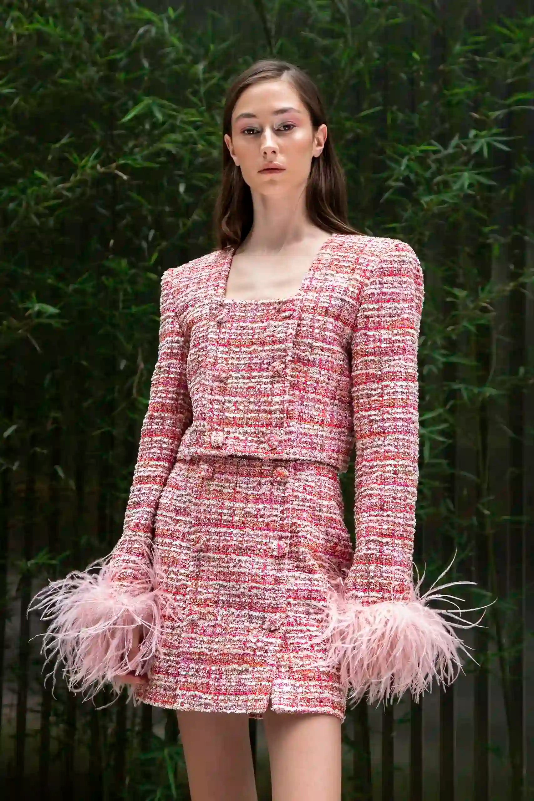 Tweed Pink Jacket