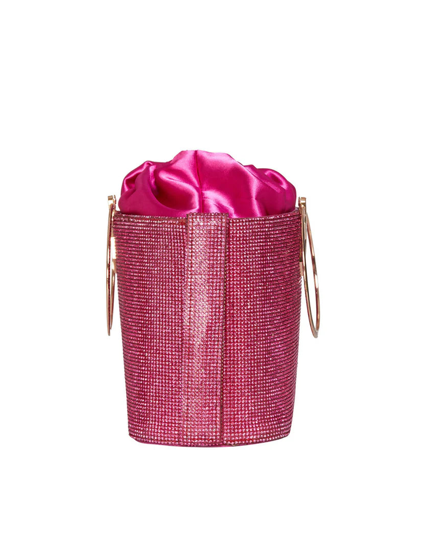 Luna Rhinestone Handle Bag