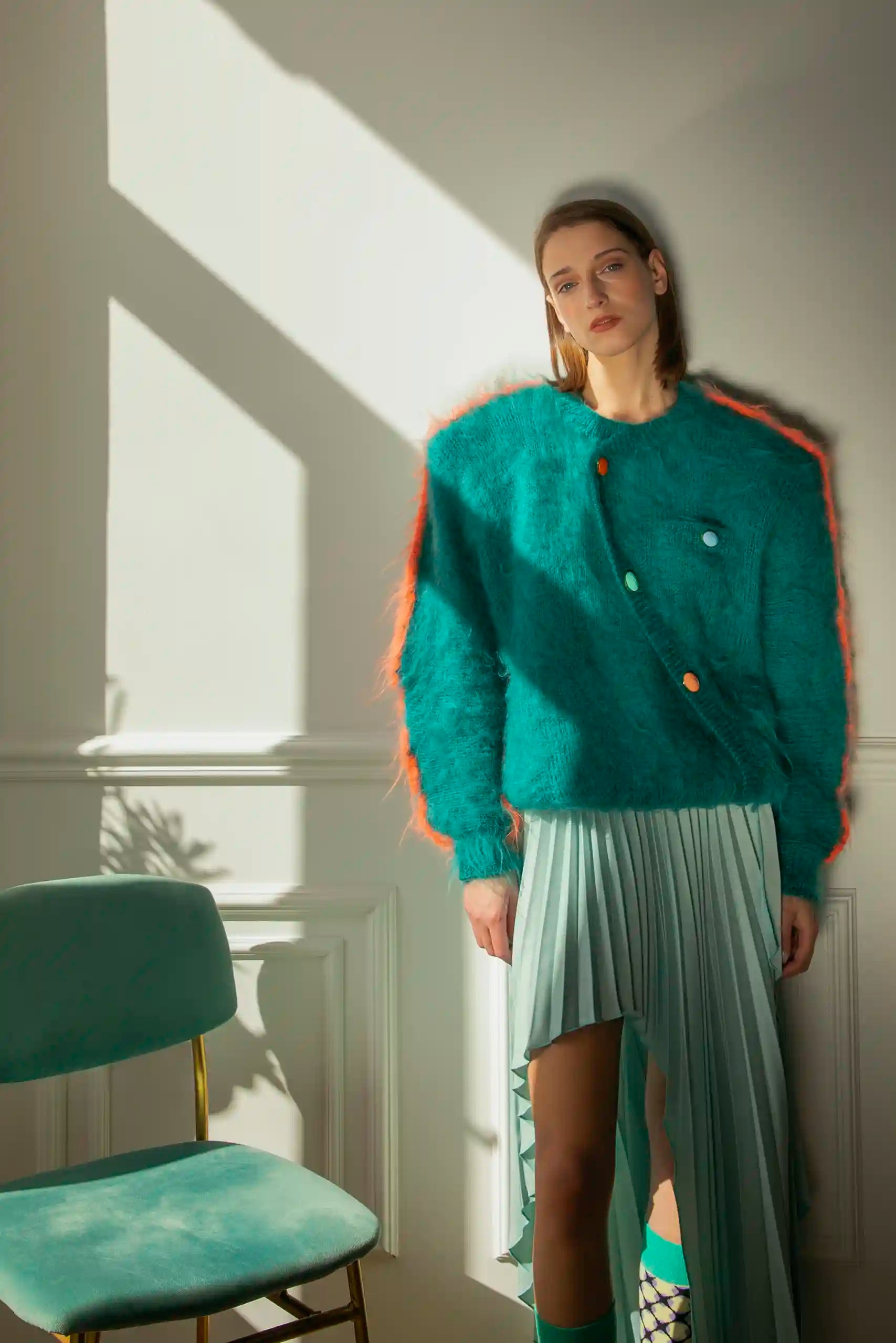 Agatte Turquoise Sweater