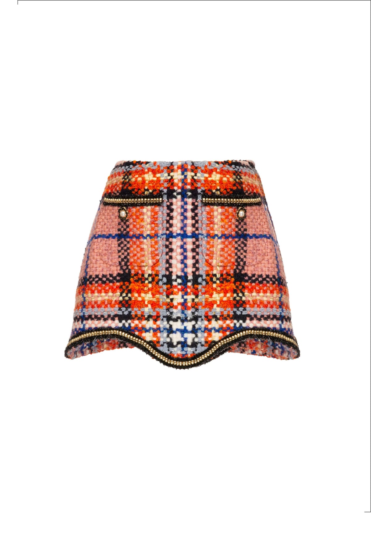 Vintage Orange Skirt