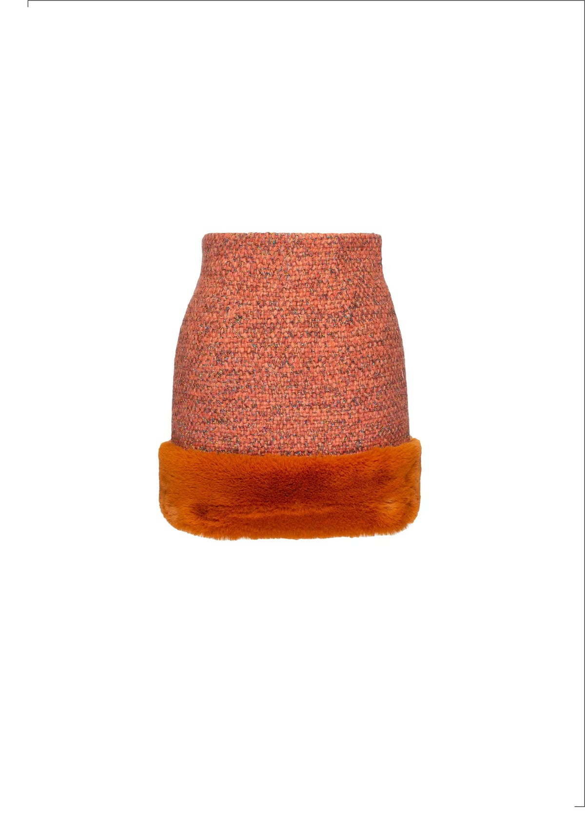 Briggite Orange Skirt