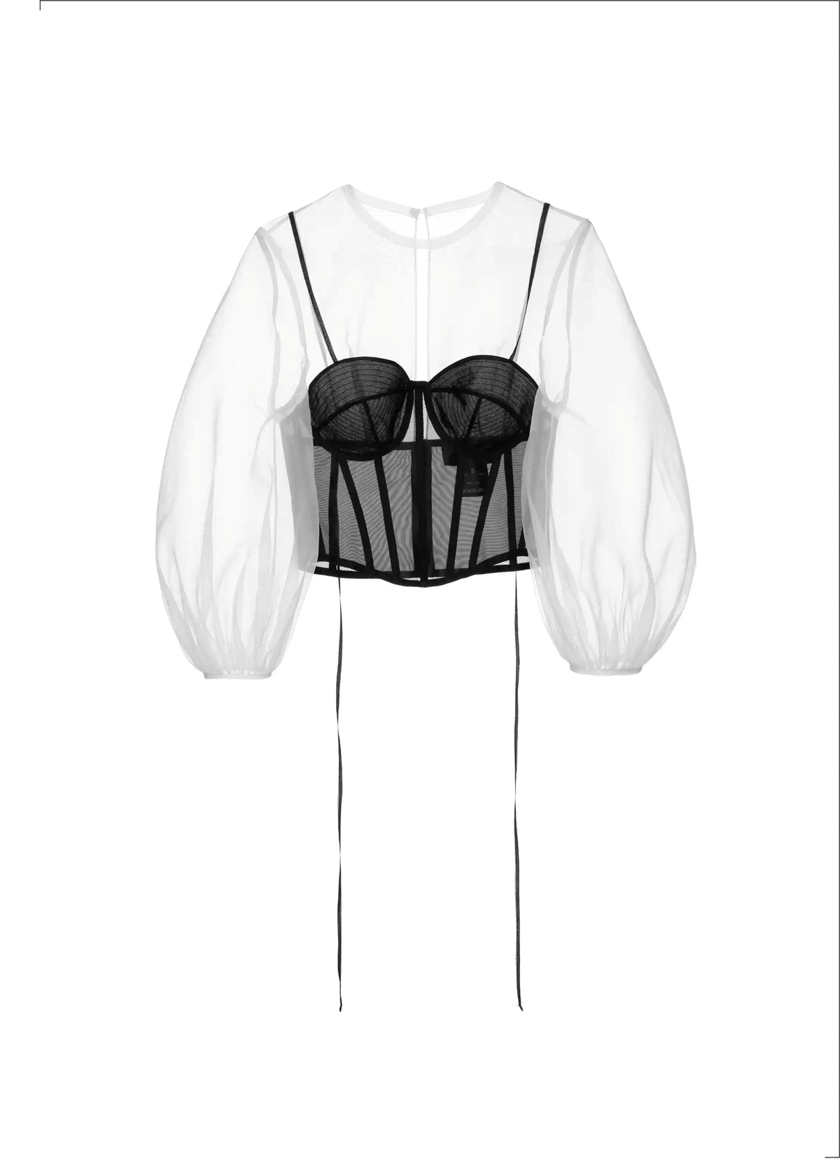 Corset White Top