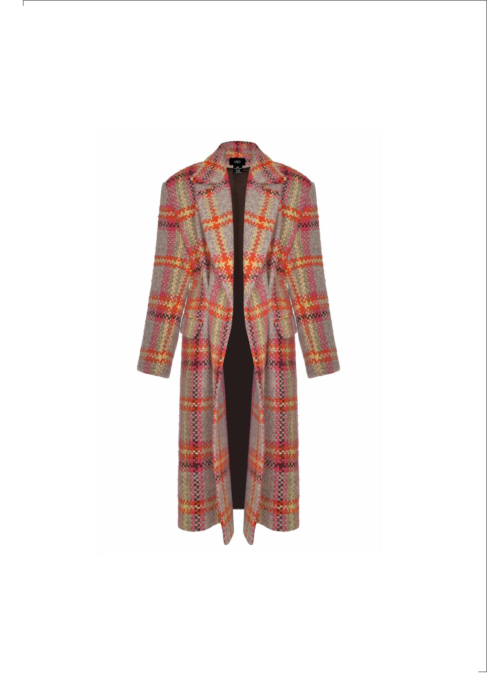 Tweed Orange Coat