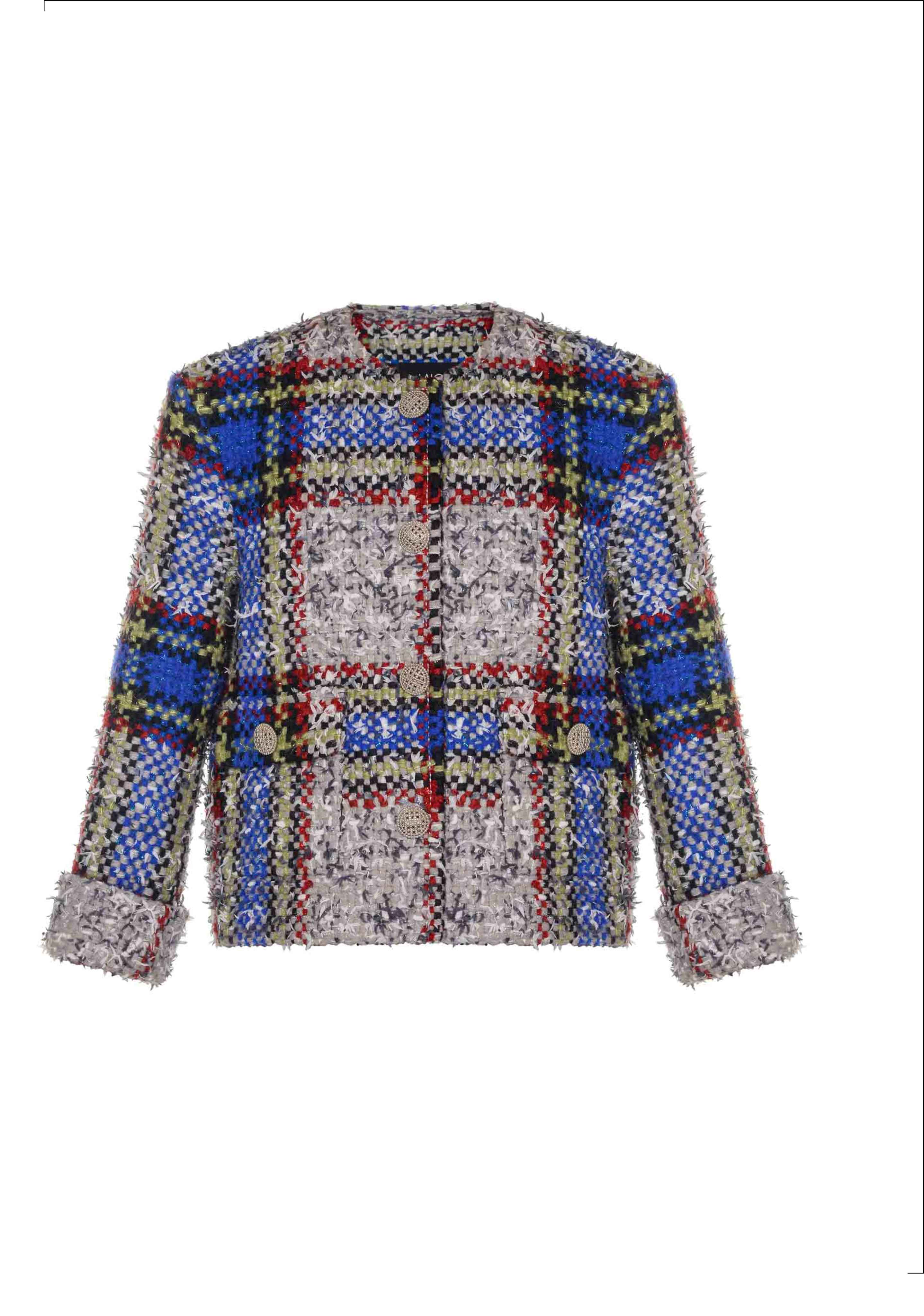 Tweed Blue Jacket