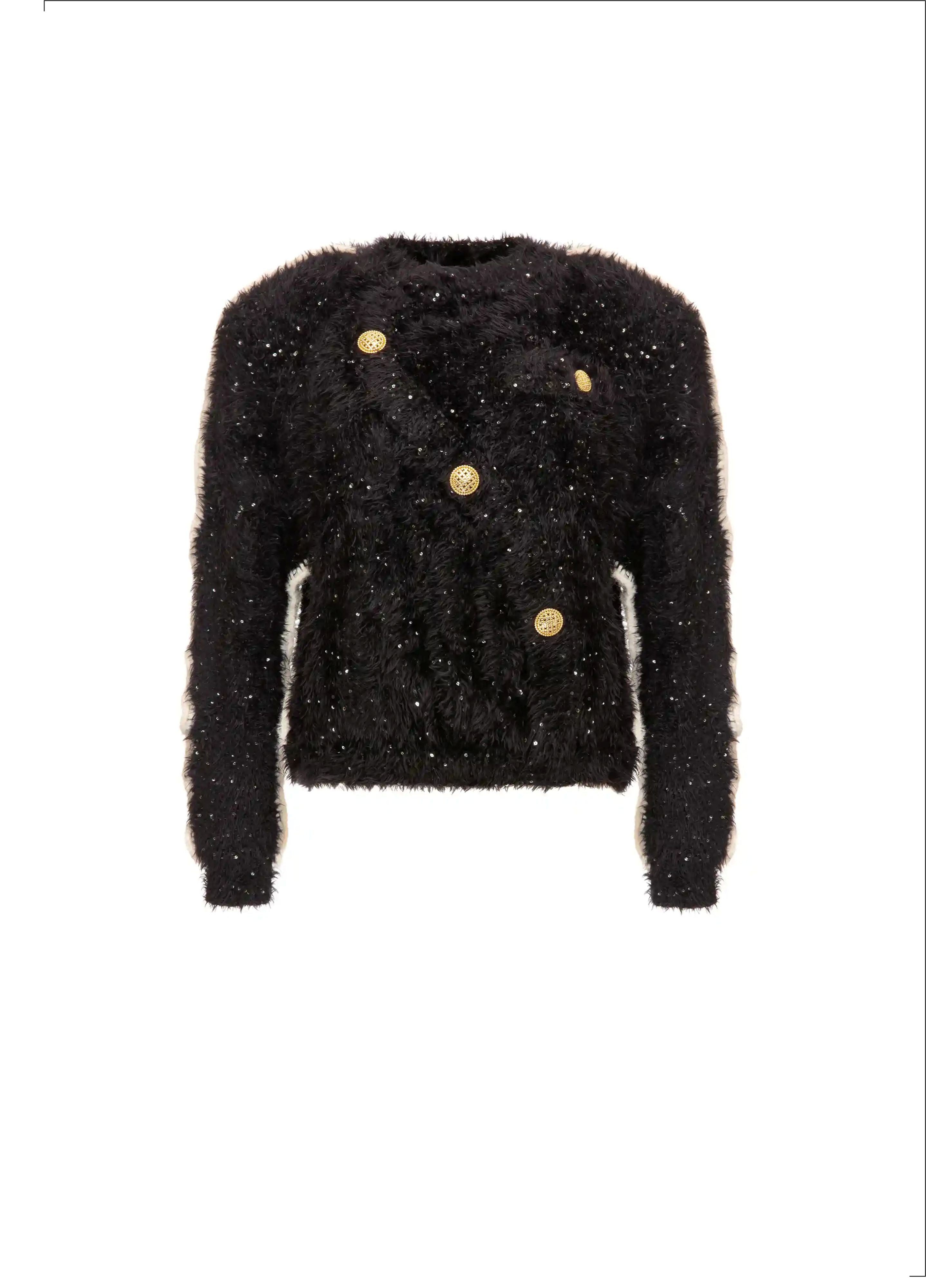 Agatte Black Sweater