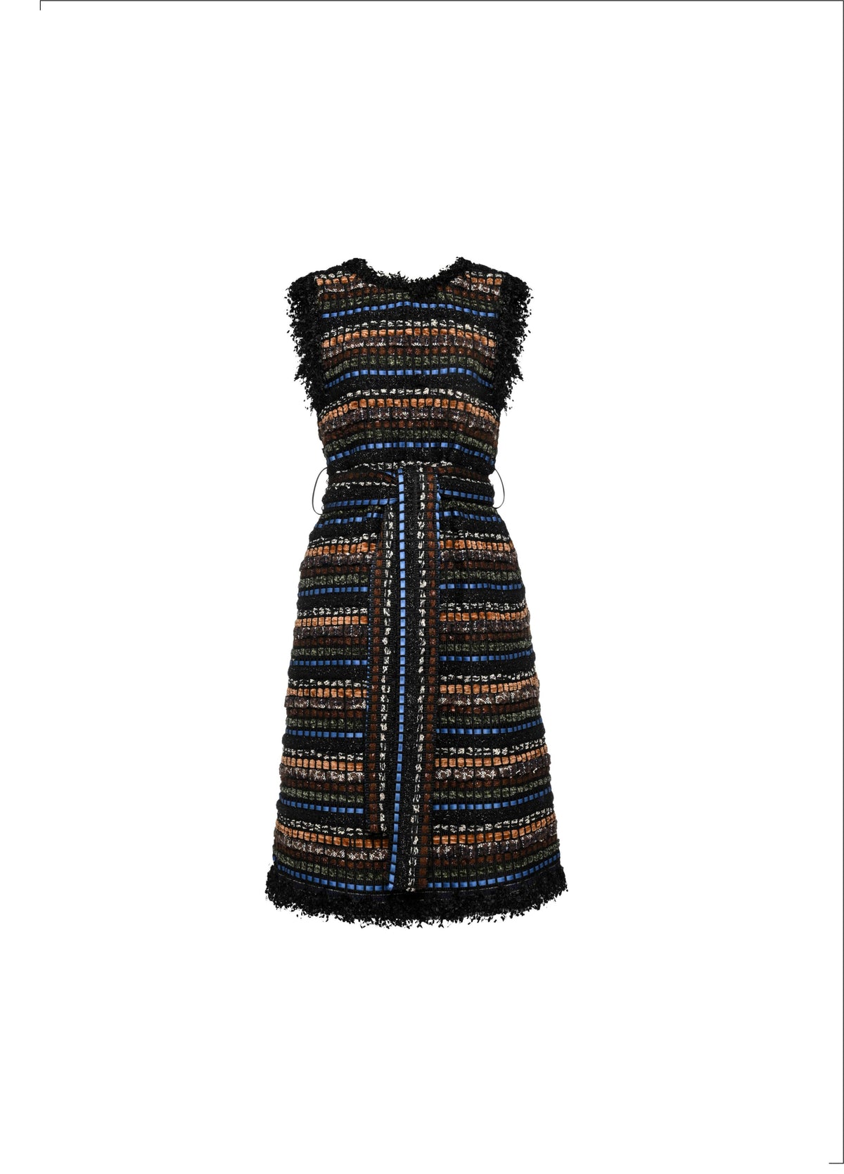 Tweed Brown Dress