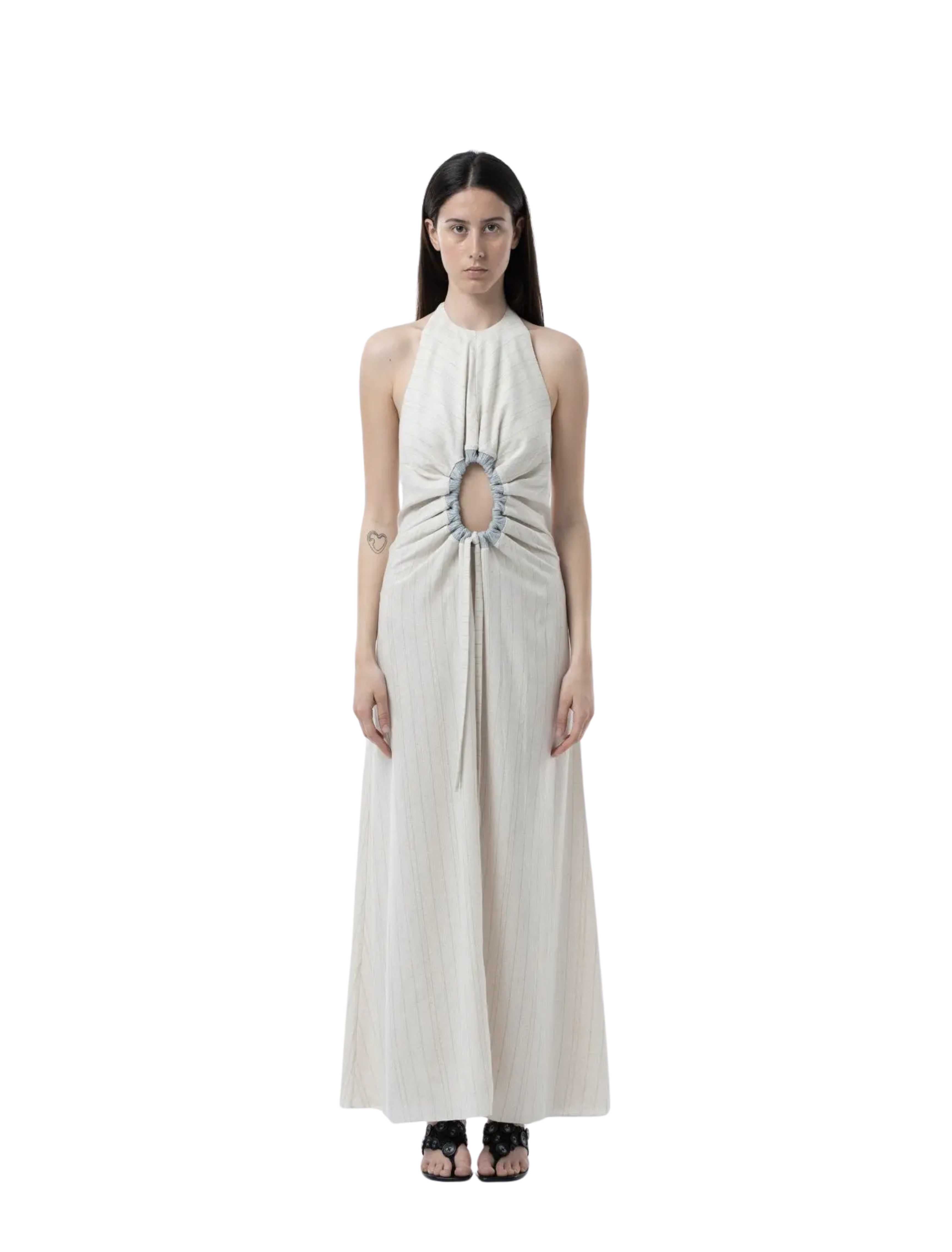 Sola Linen Maxi Dress
