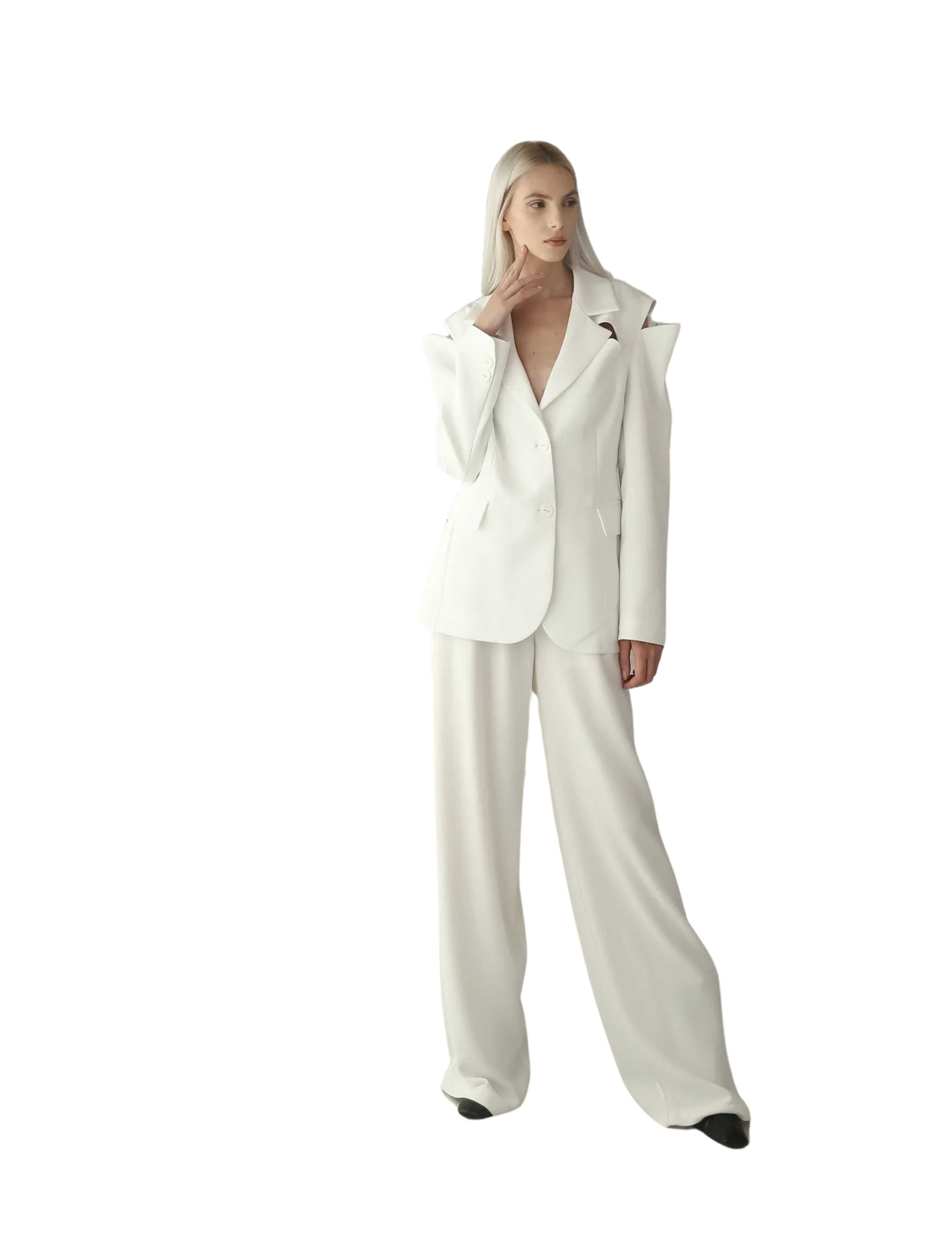 Makeda White Pants