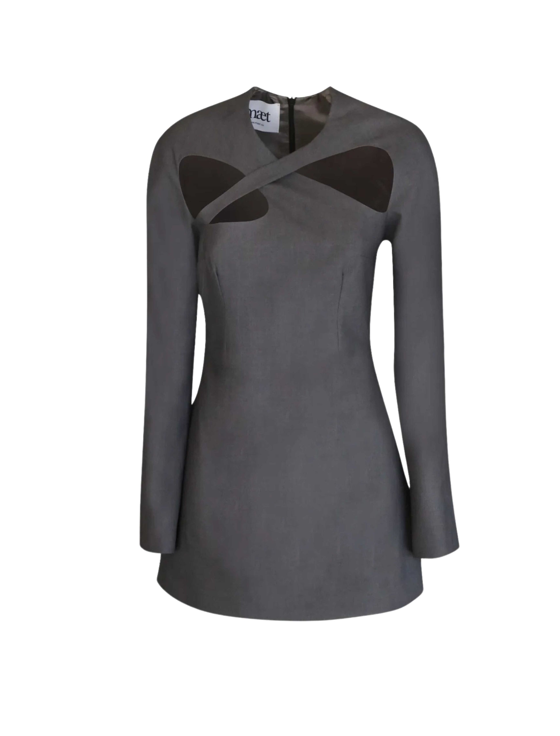 Misa Wool Blend Short Dress