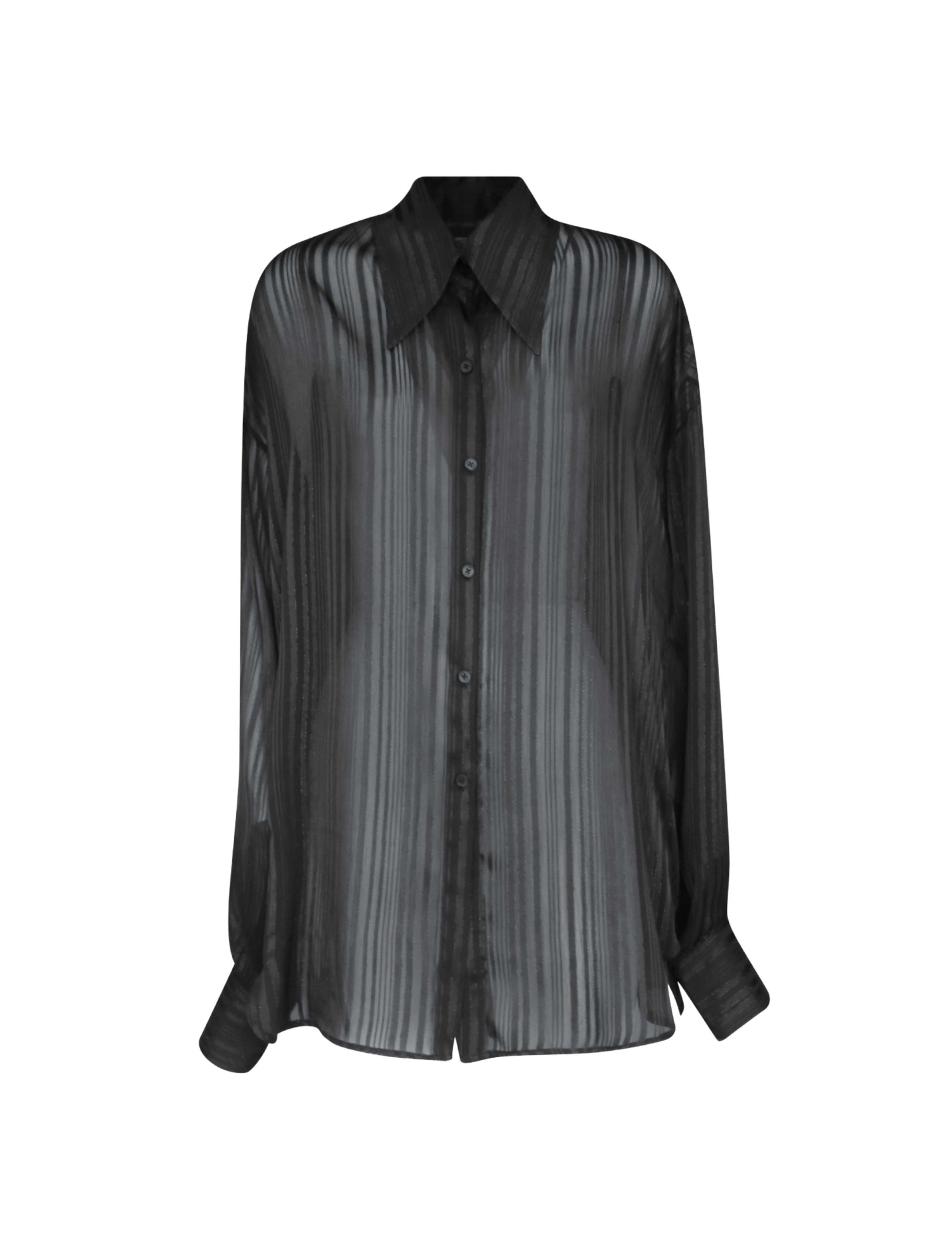 Yerela Black Sheer Shirt