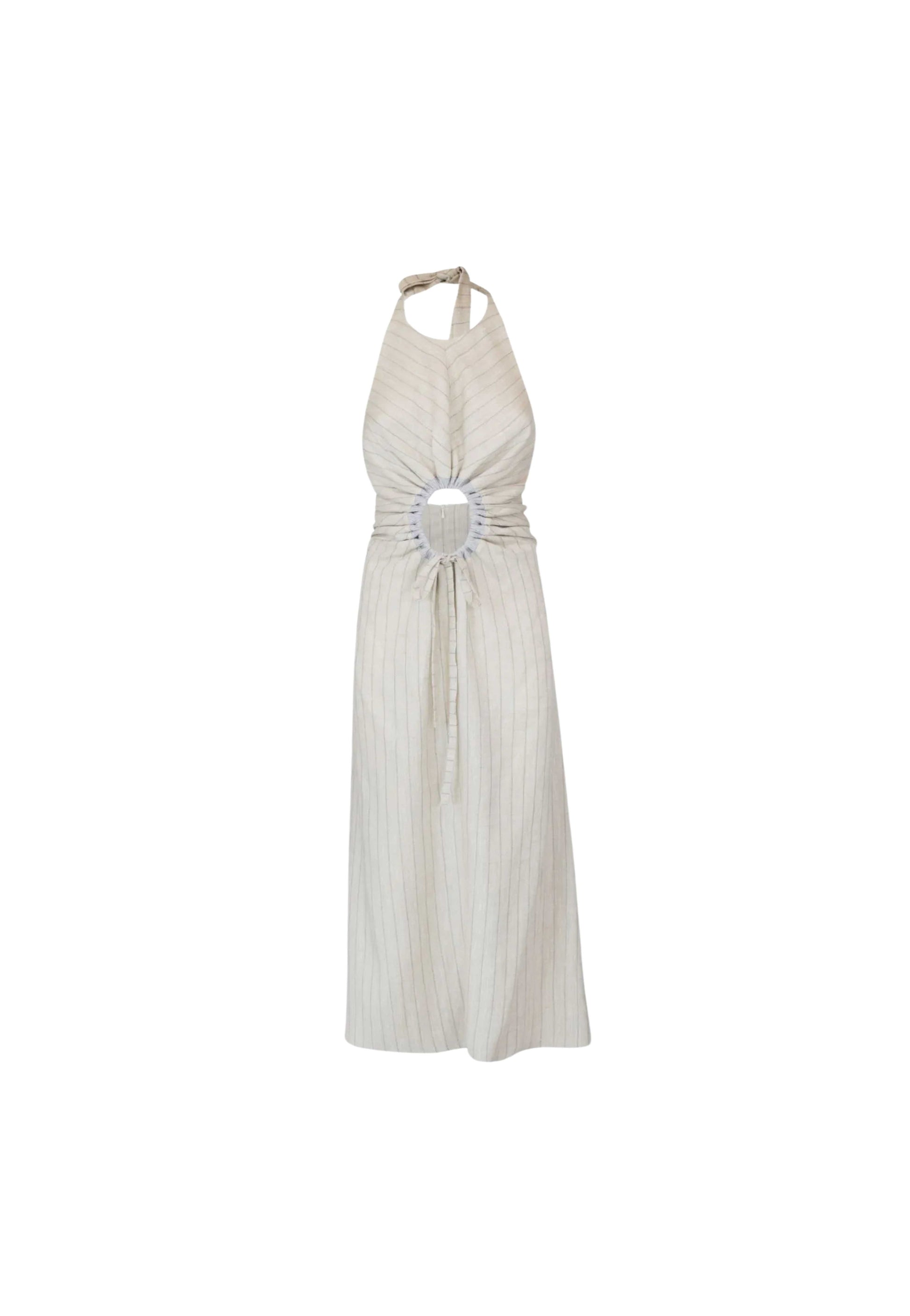 Sola Linen Maxi Dress