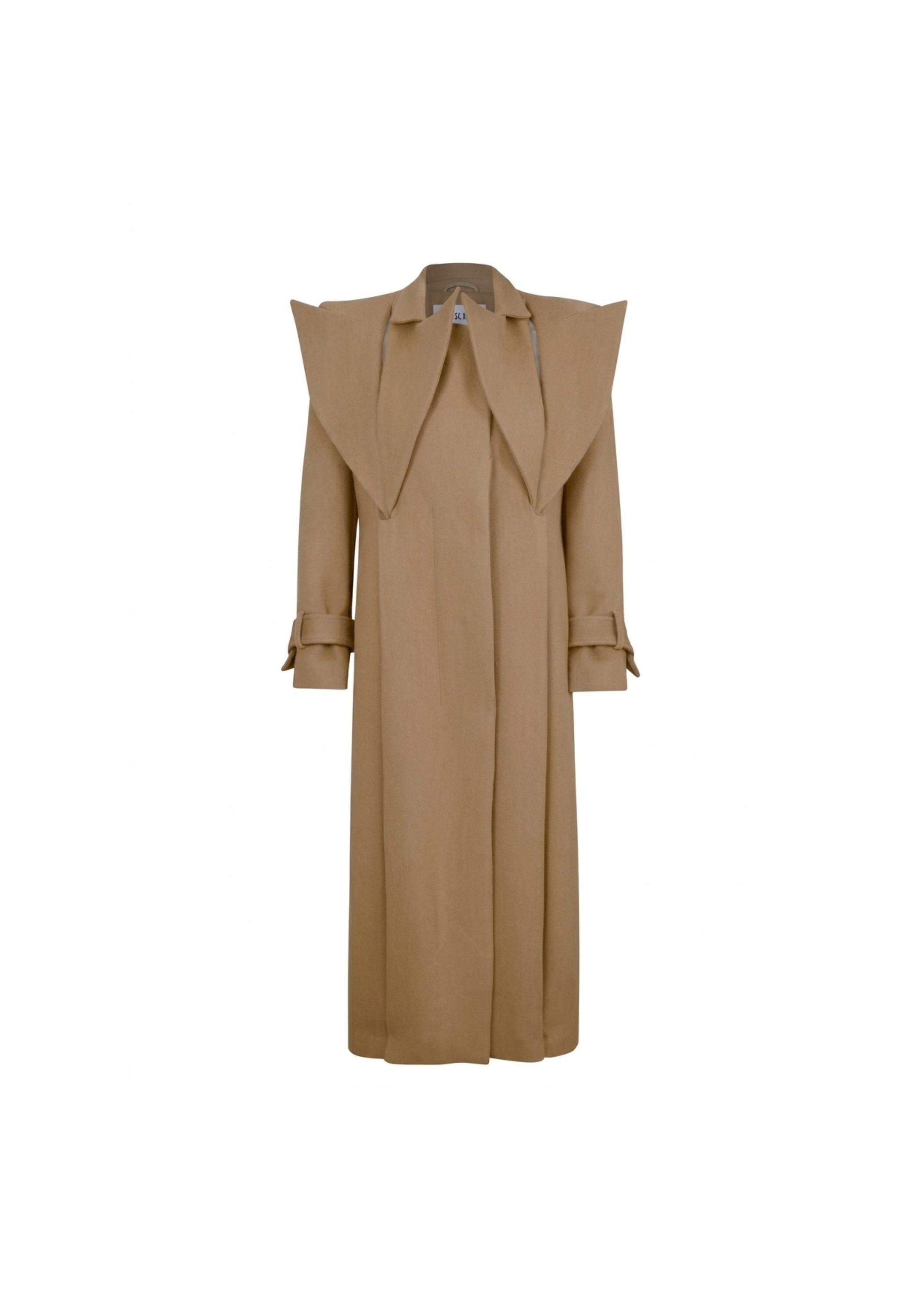 OSPREY Cashmere Beige Long Coat