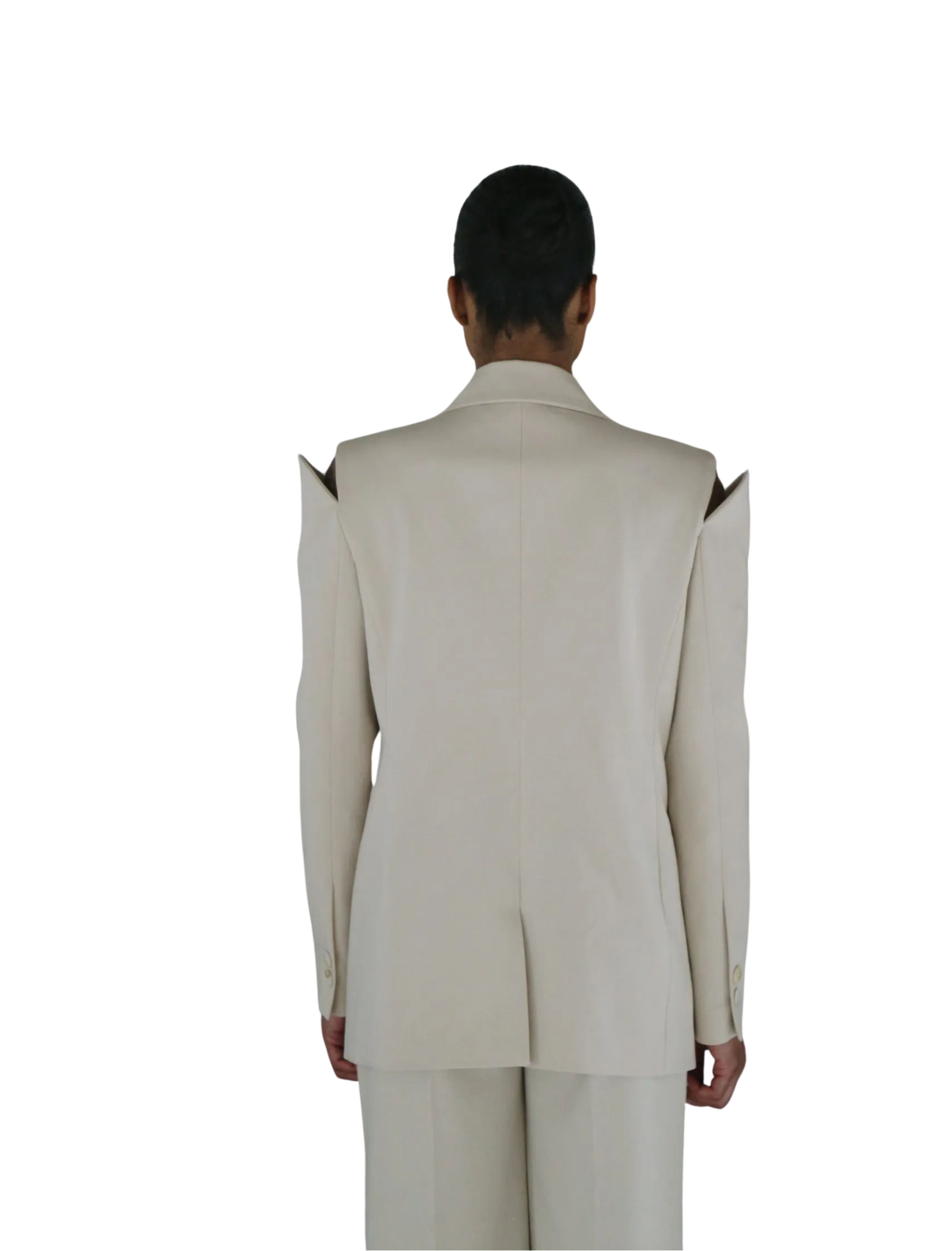 Makeda Cut Out Suite Beige