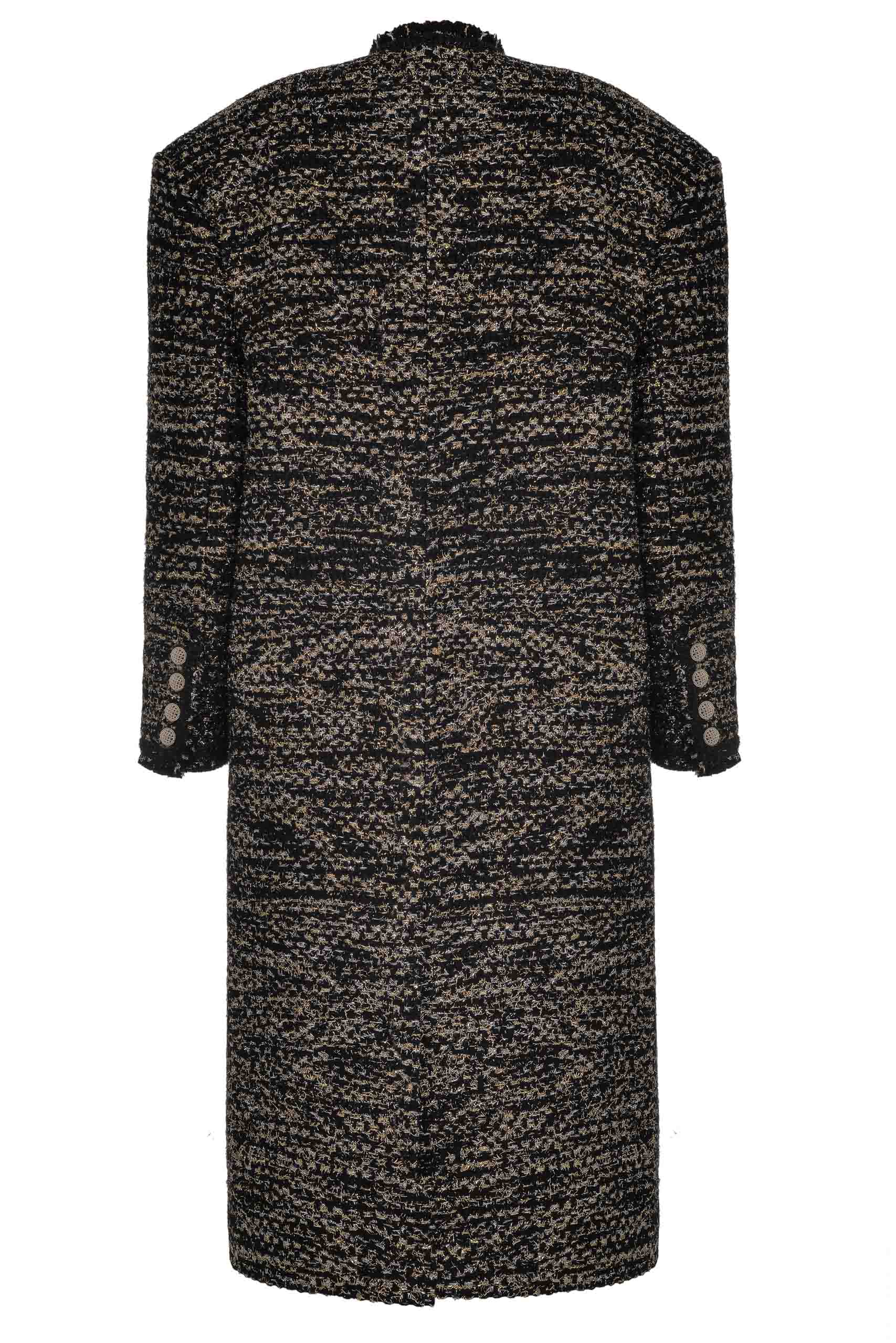 Tweed Grape Coat