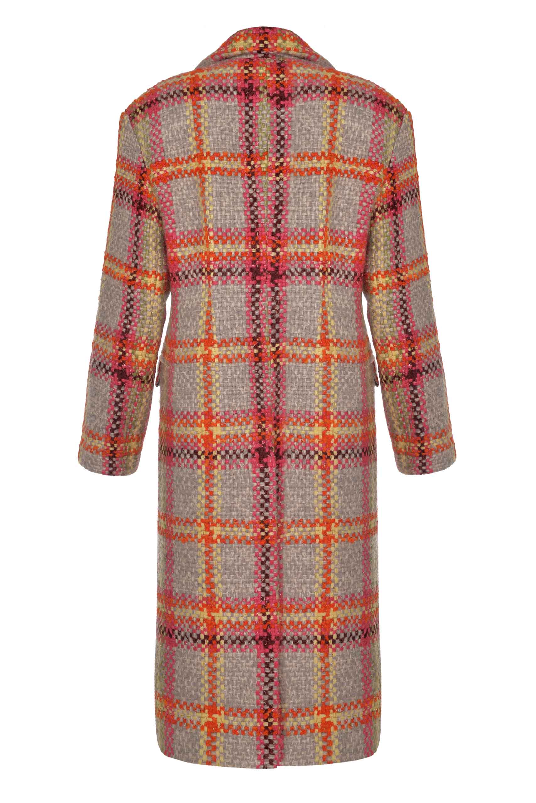 Tweed Orange Coat