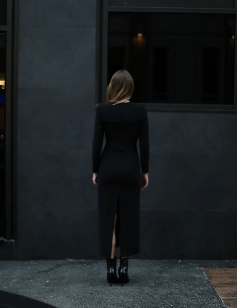 Tian Long Black Dress