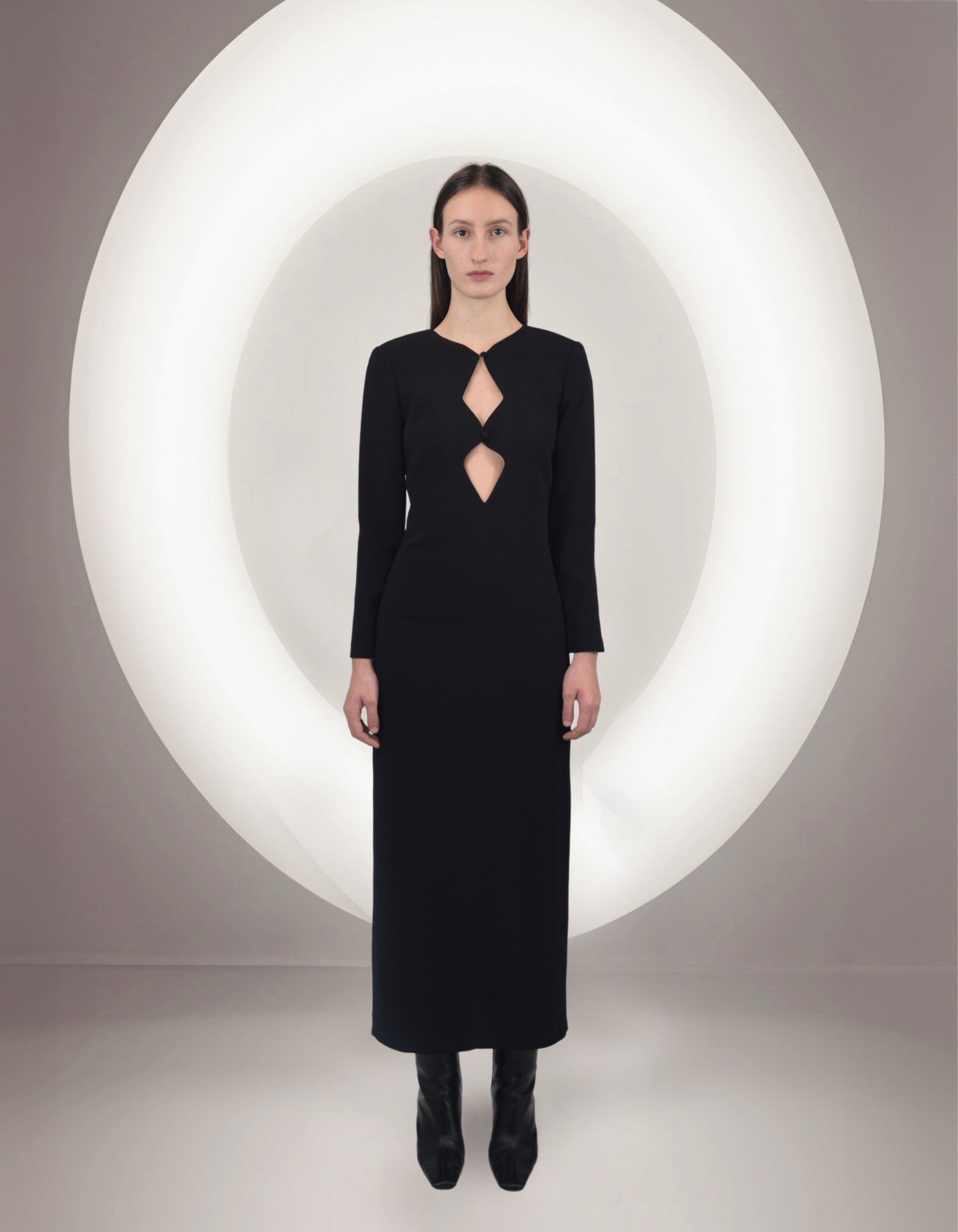 Tian Long Black Dress