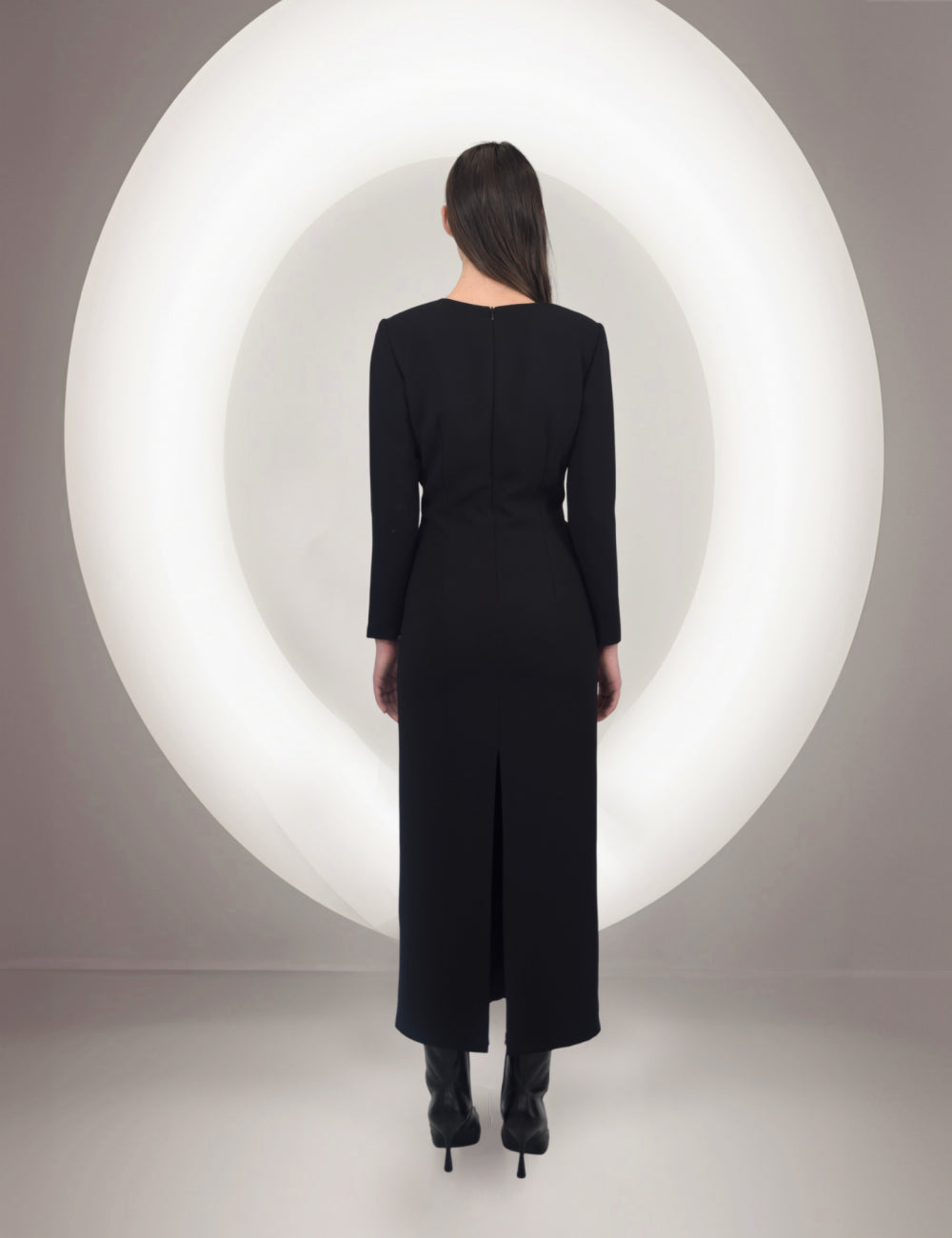 Tian Long Black Dress