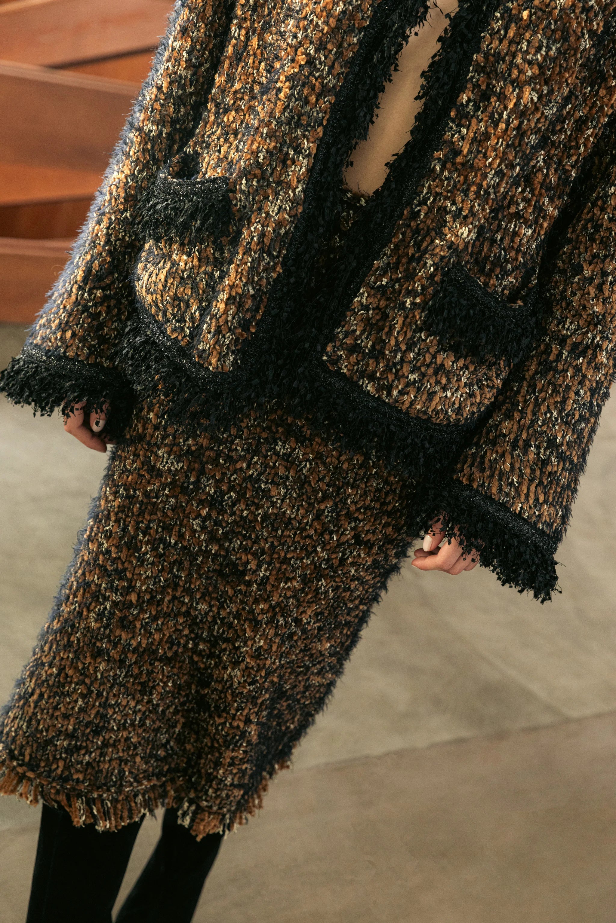 Felicia Brown Cardigan